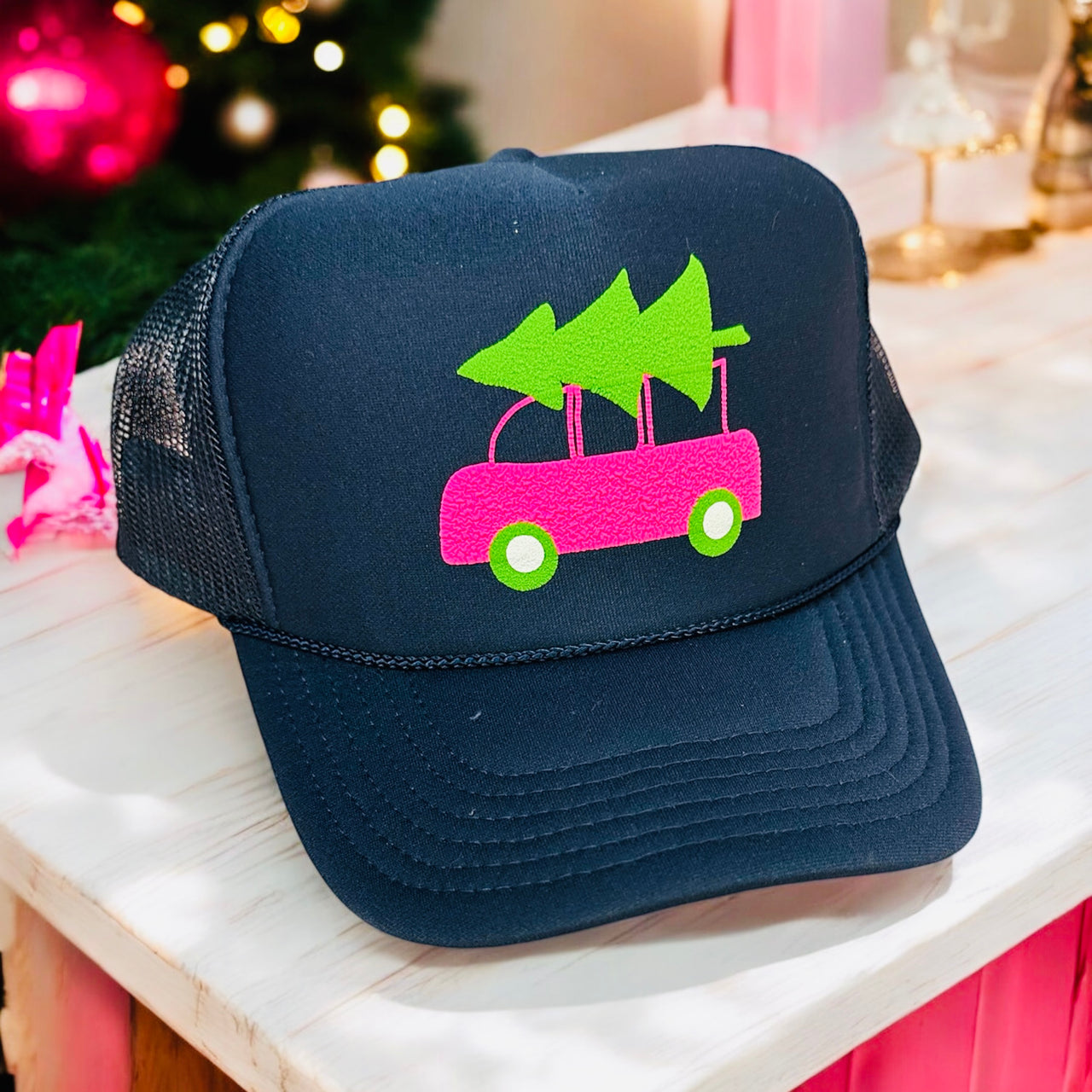 Christmas Car - Navy Trucker