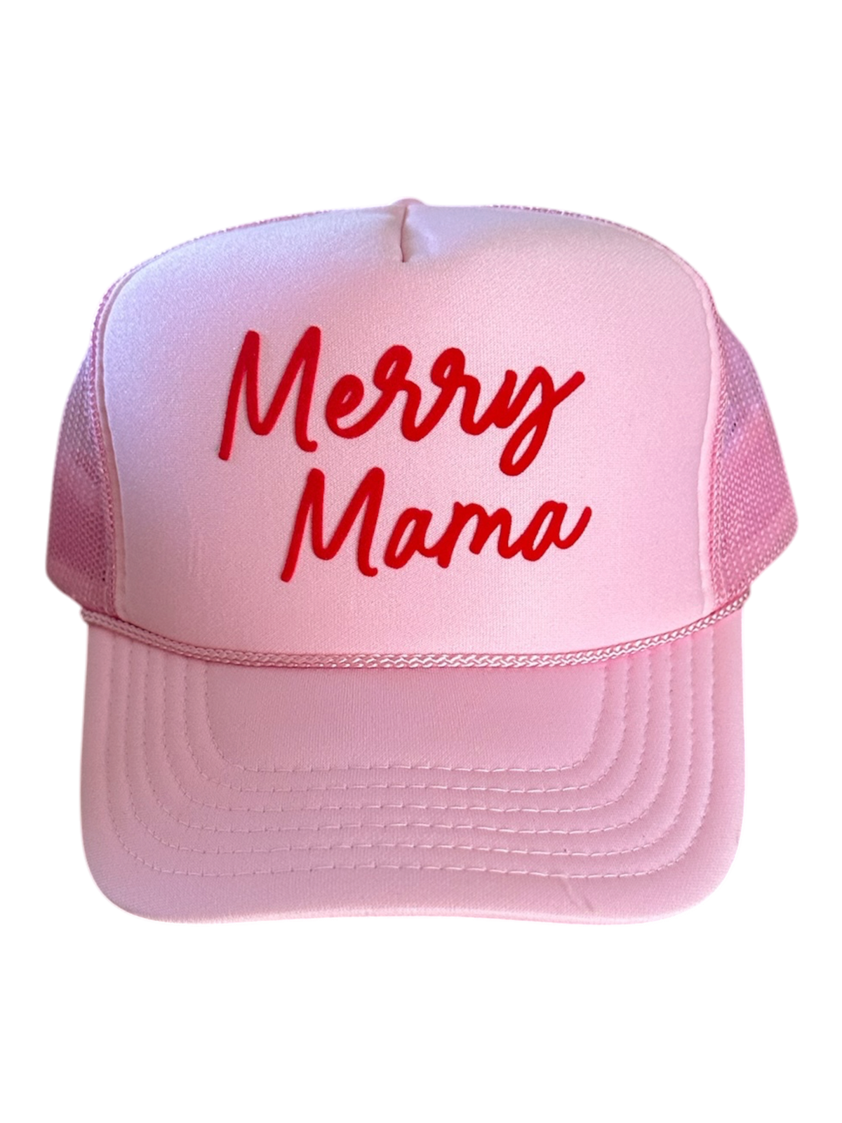 Merry Mama - Light Pink Trucker Hat
