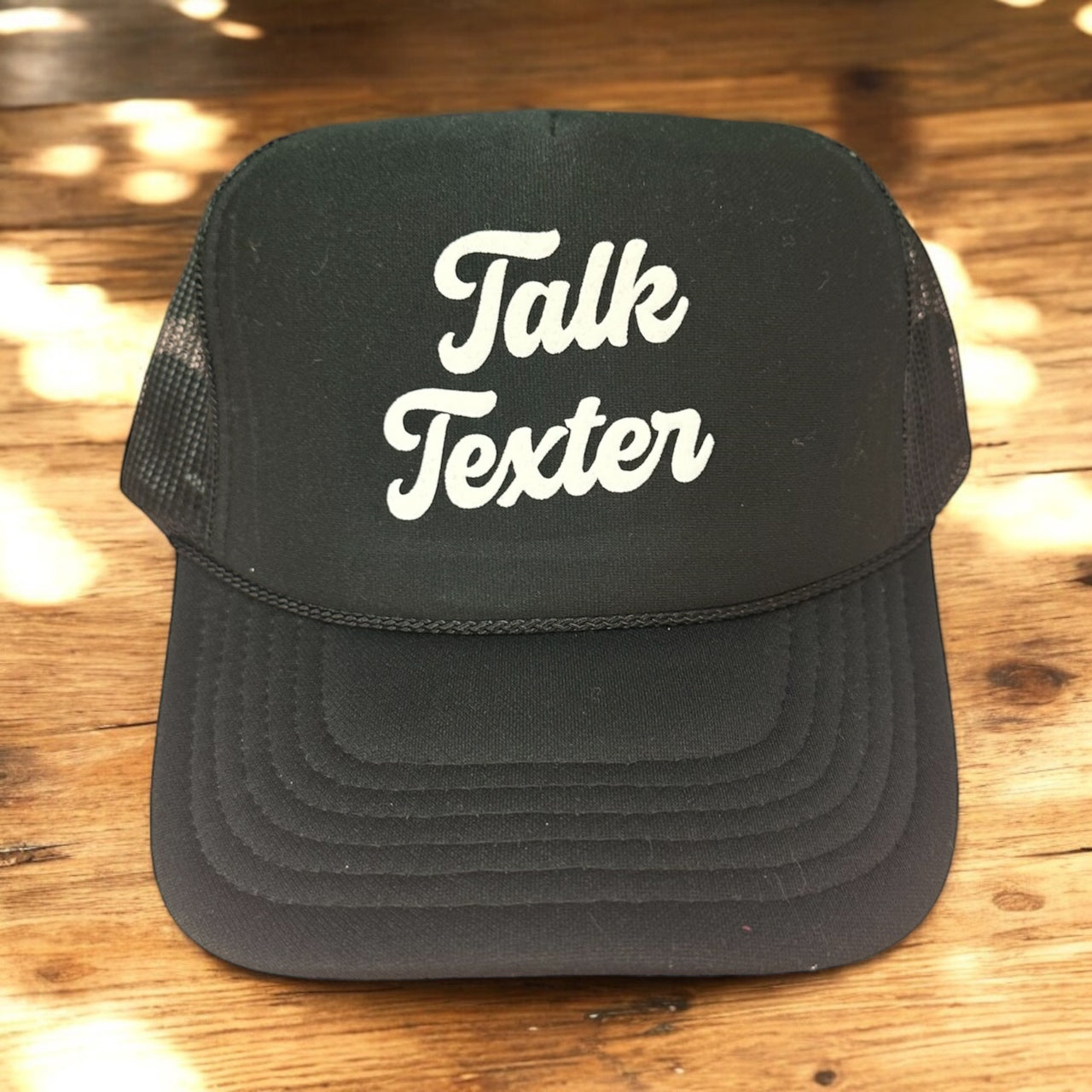'Talk Texter' - Black Trucker
