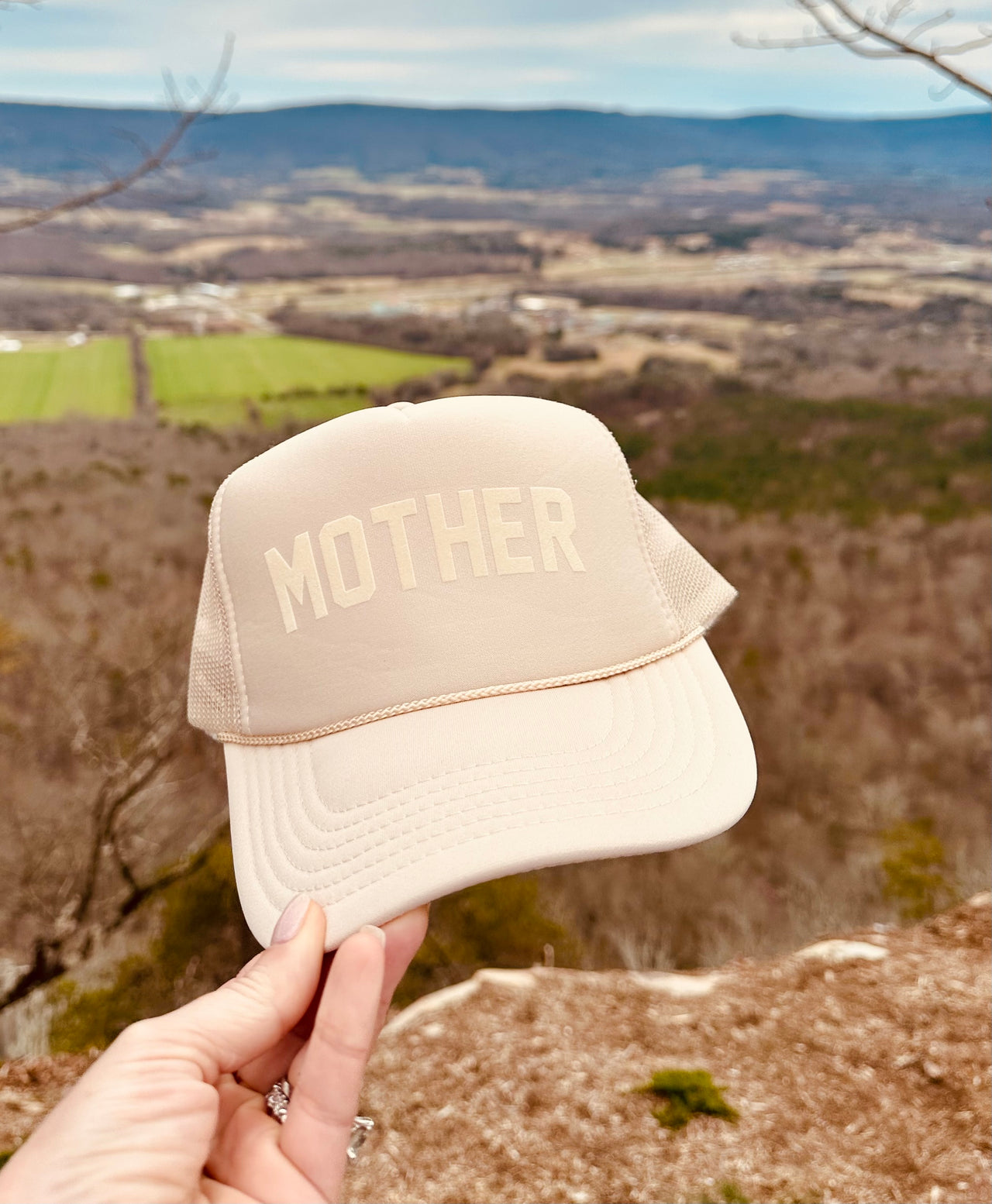 MOTHER Tonal Tan Trucker Hat
