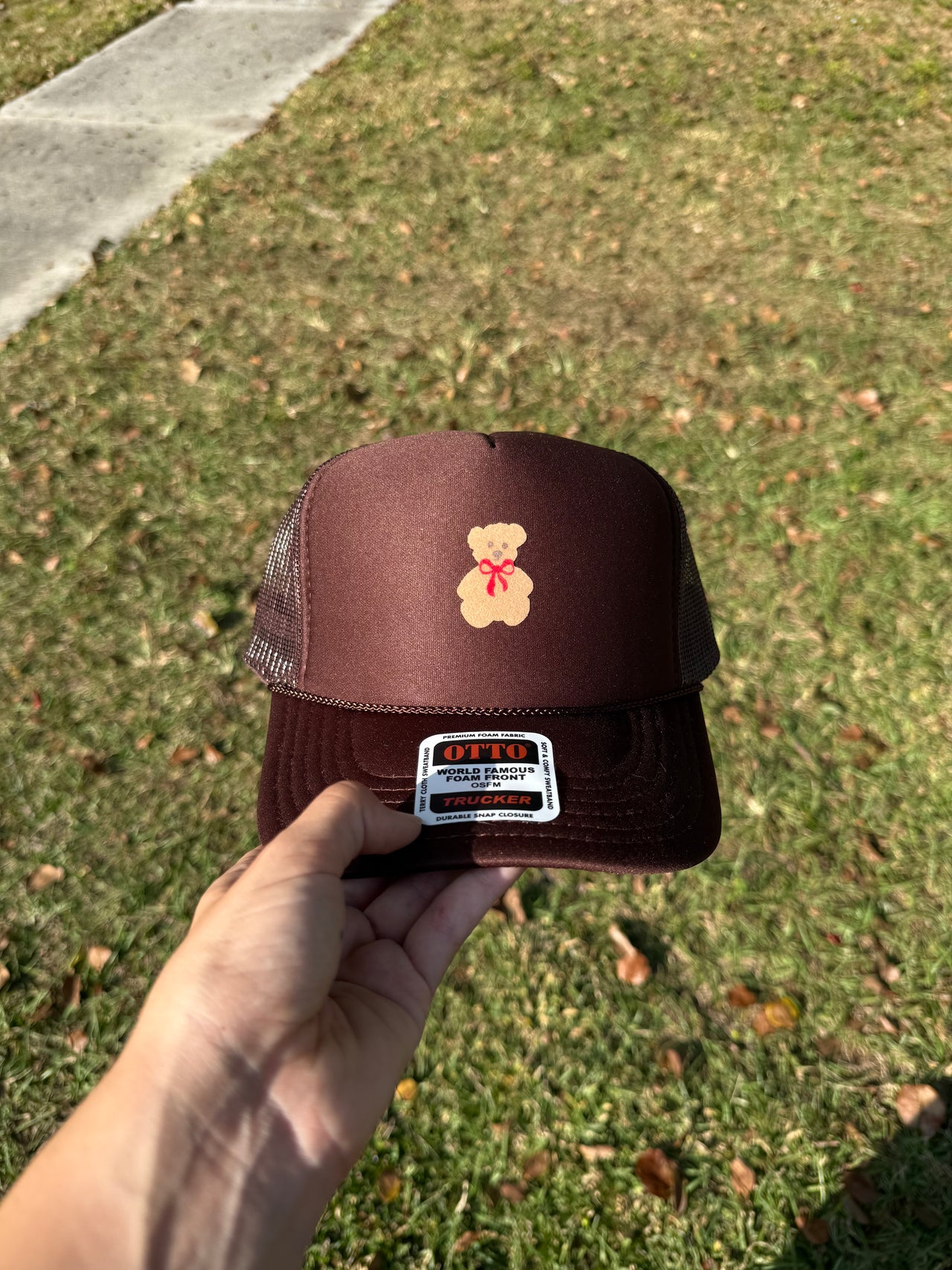 Teddy Bear - Brown Trucker Hat