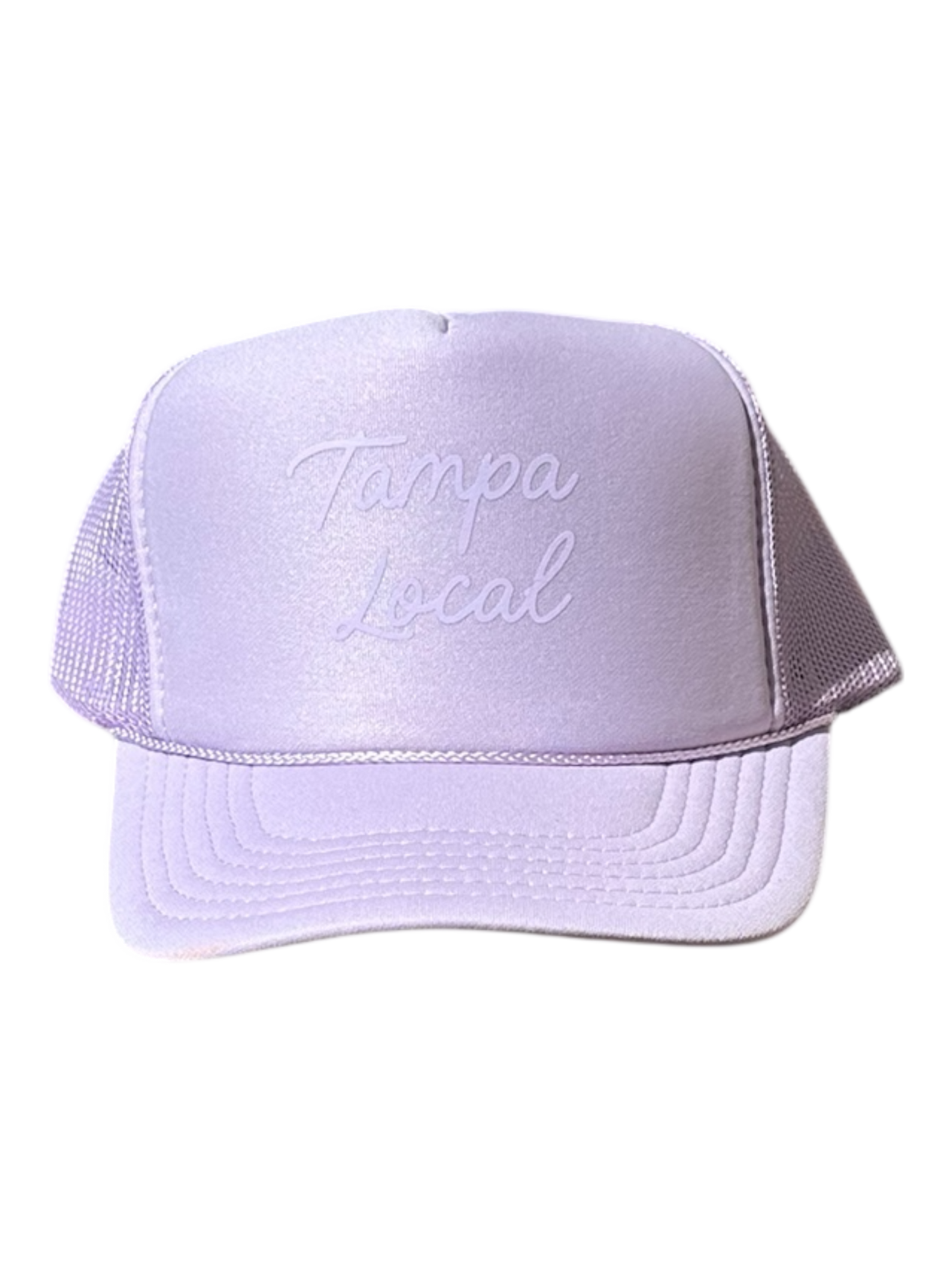 SPRING - Lavender Tonal Trucker Hat (Customize)