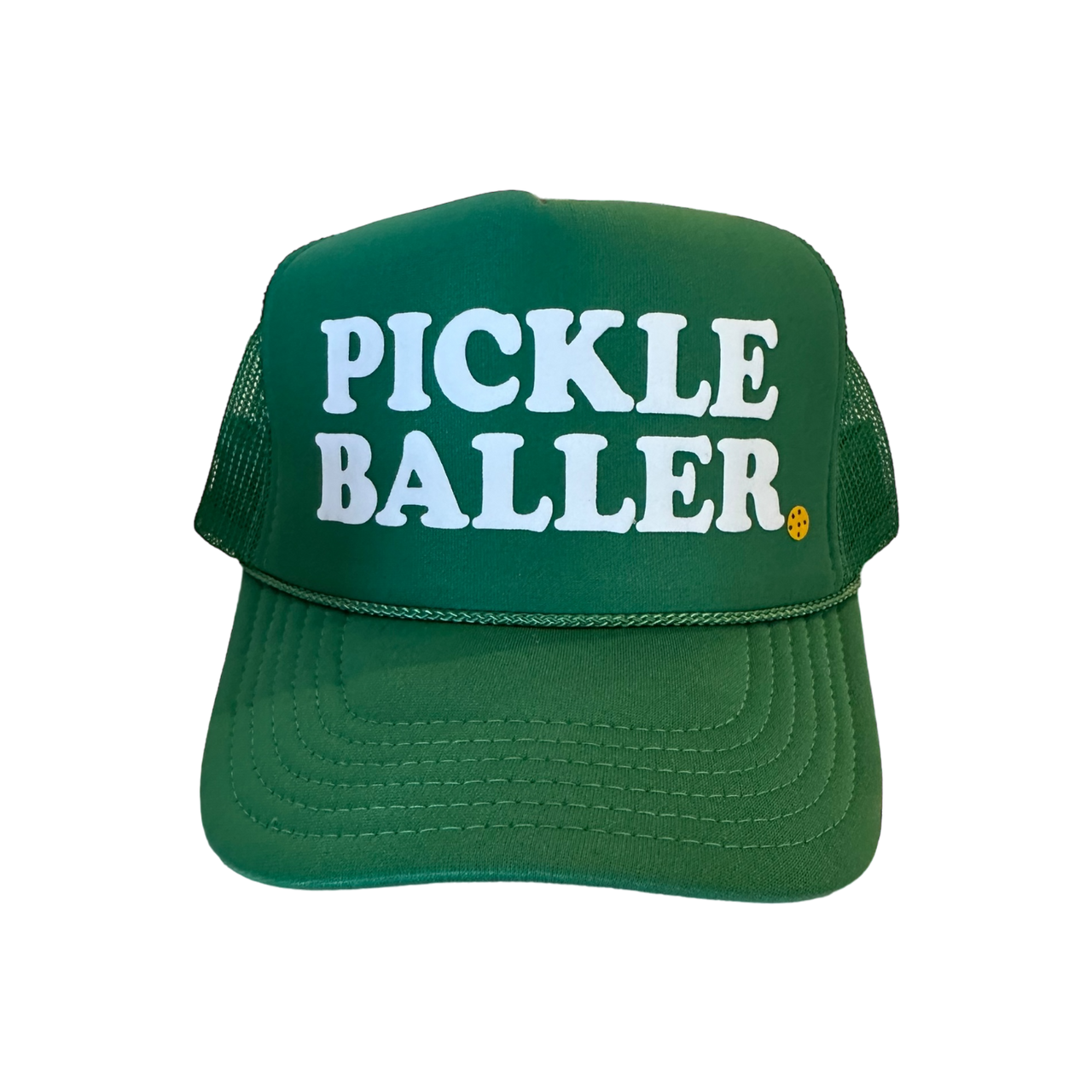 PICKLEBALLER Green Trucker