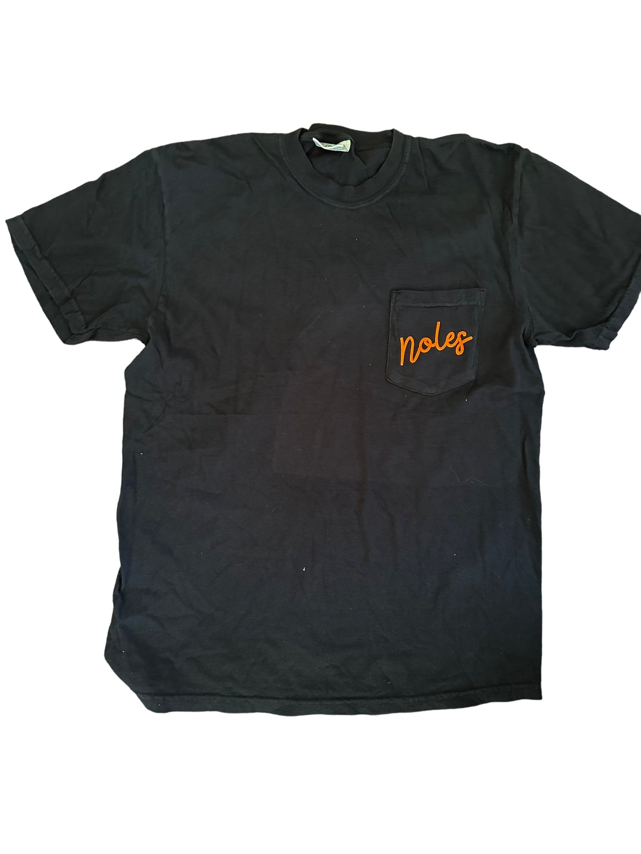 Noles Neon Black Pocket Tee