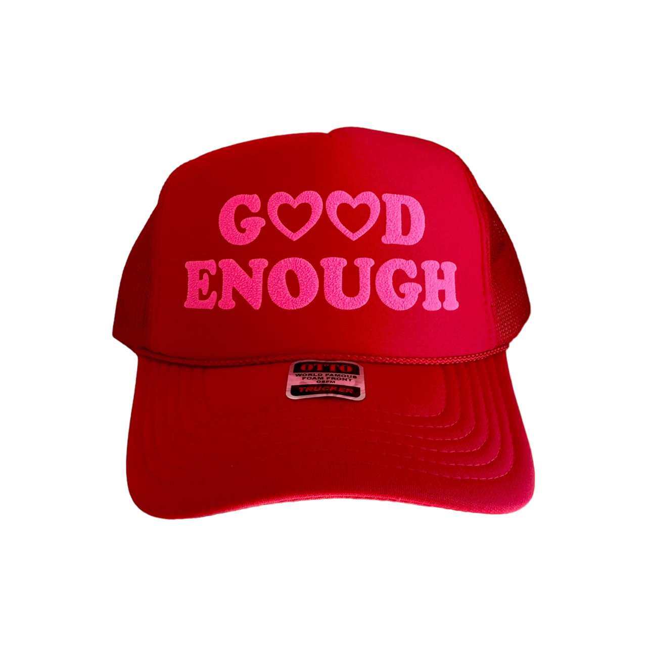 Good Enough Red Trucker