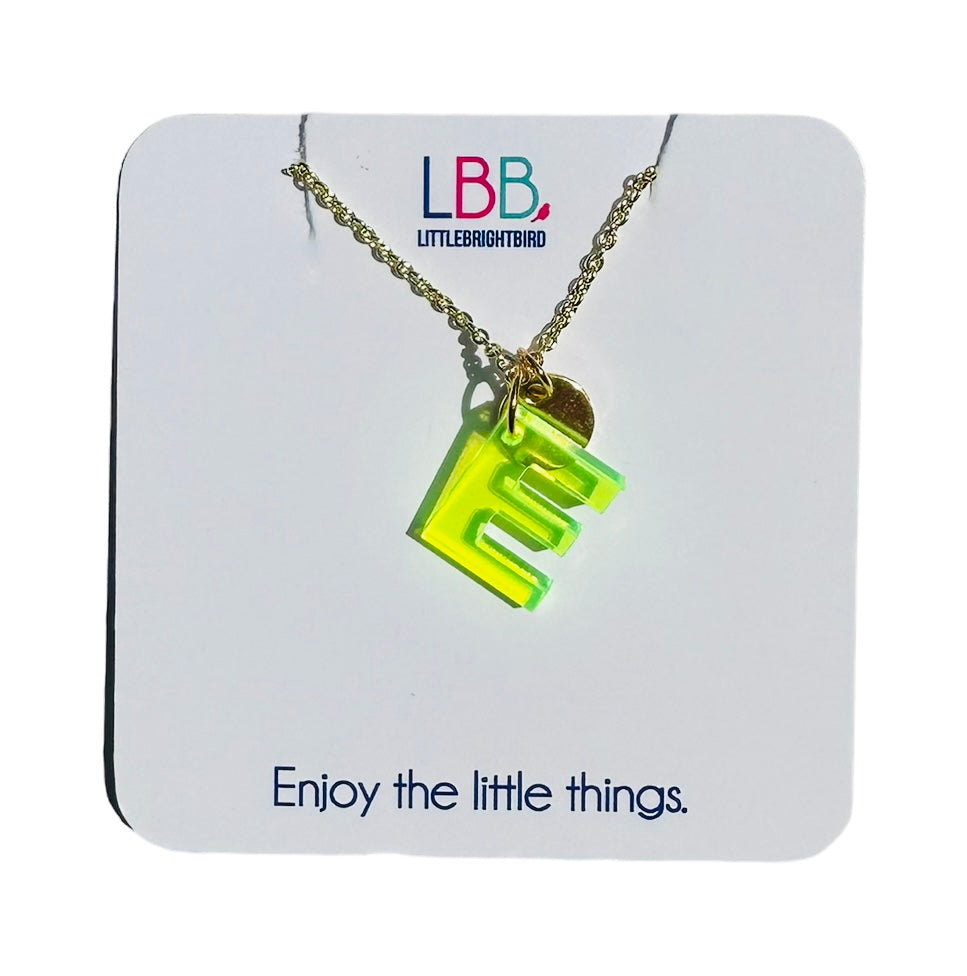 Monogram - Green Neon