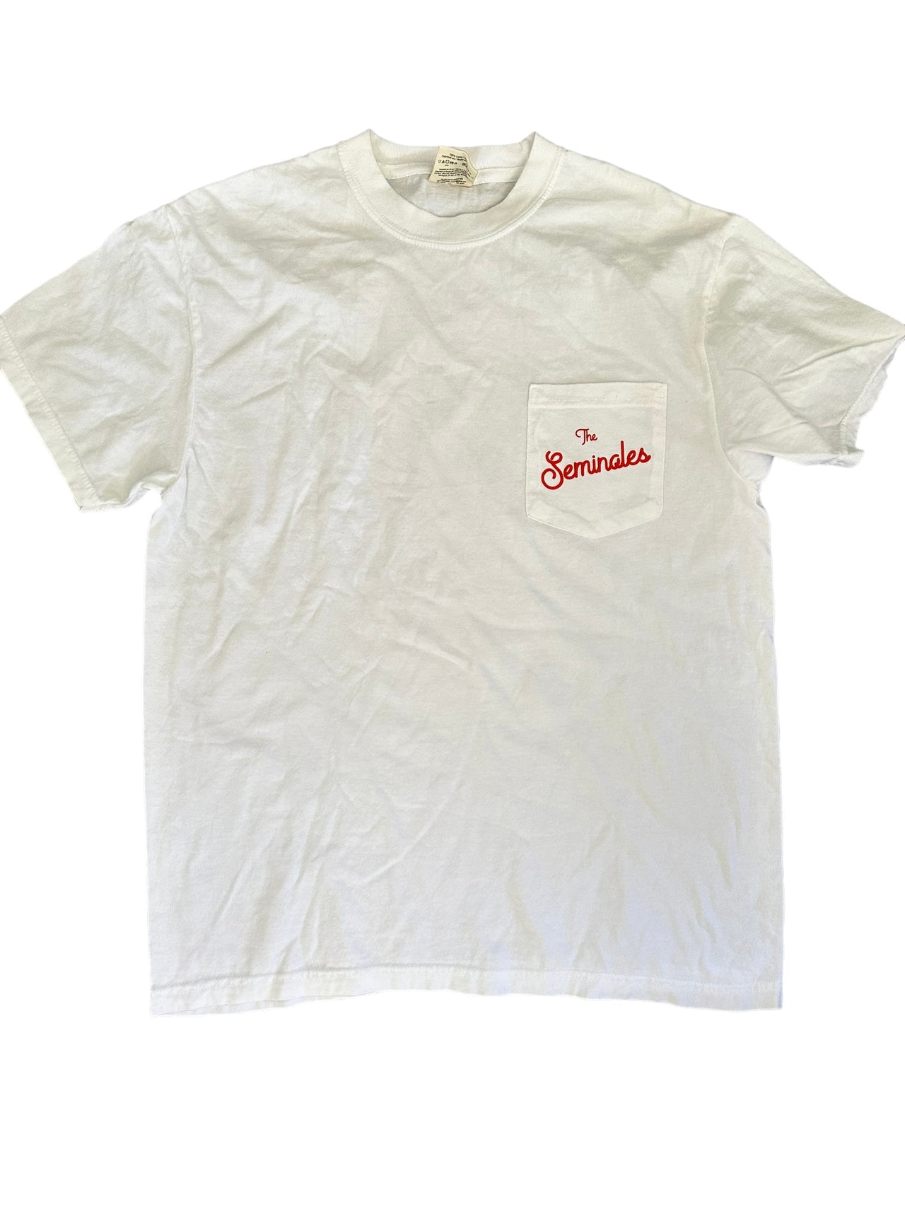 The Seminoles White Pocket Tee