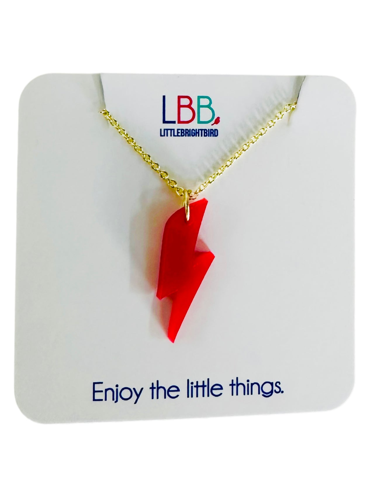Acrylic Bolt Mini - Red