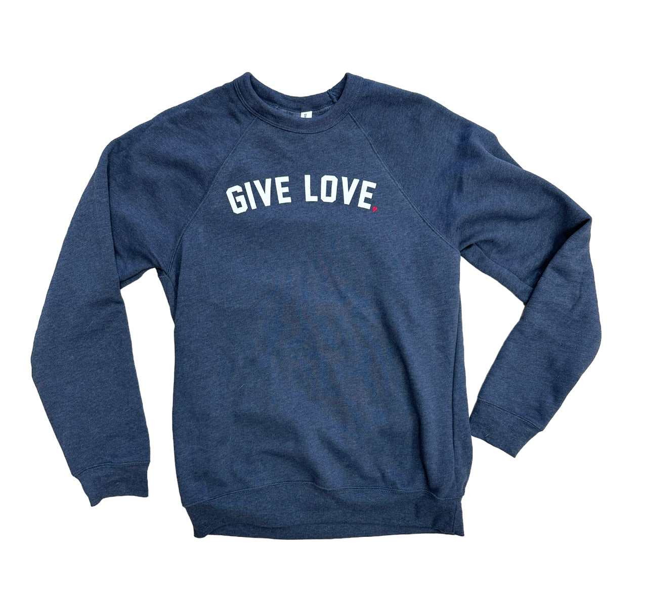 Give Love Sweatshirt - Heather Navy