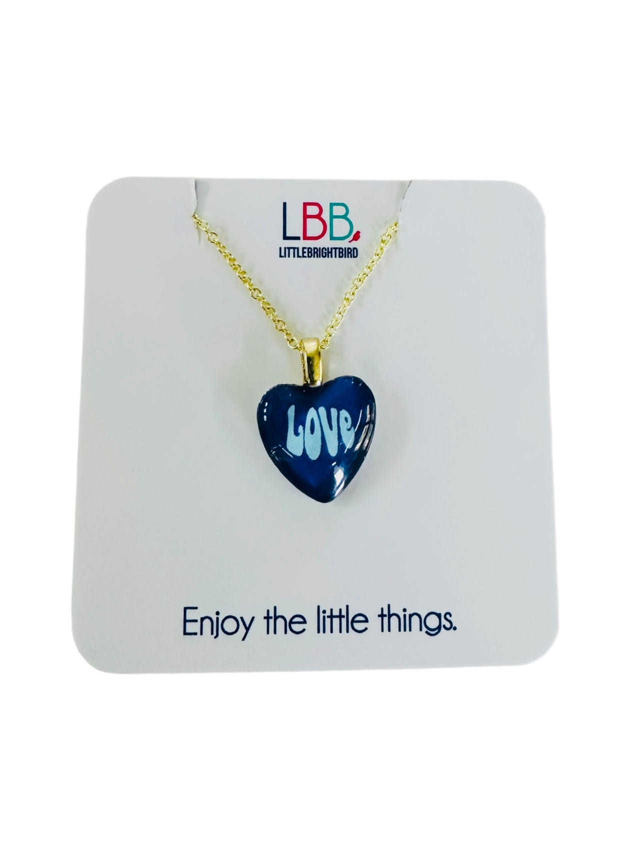 Mini Heart - Love in Blue