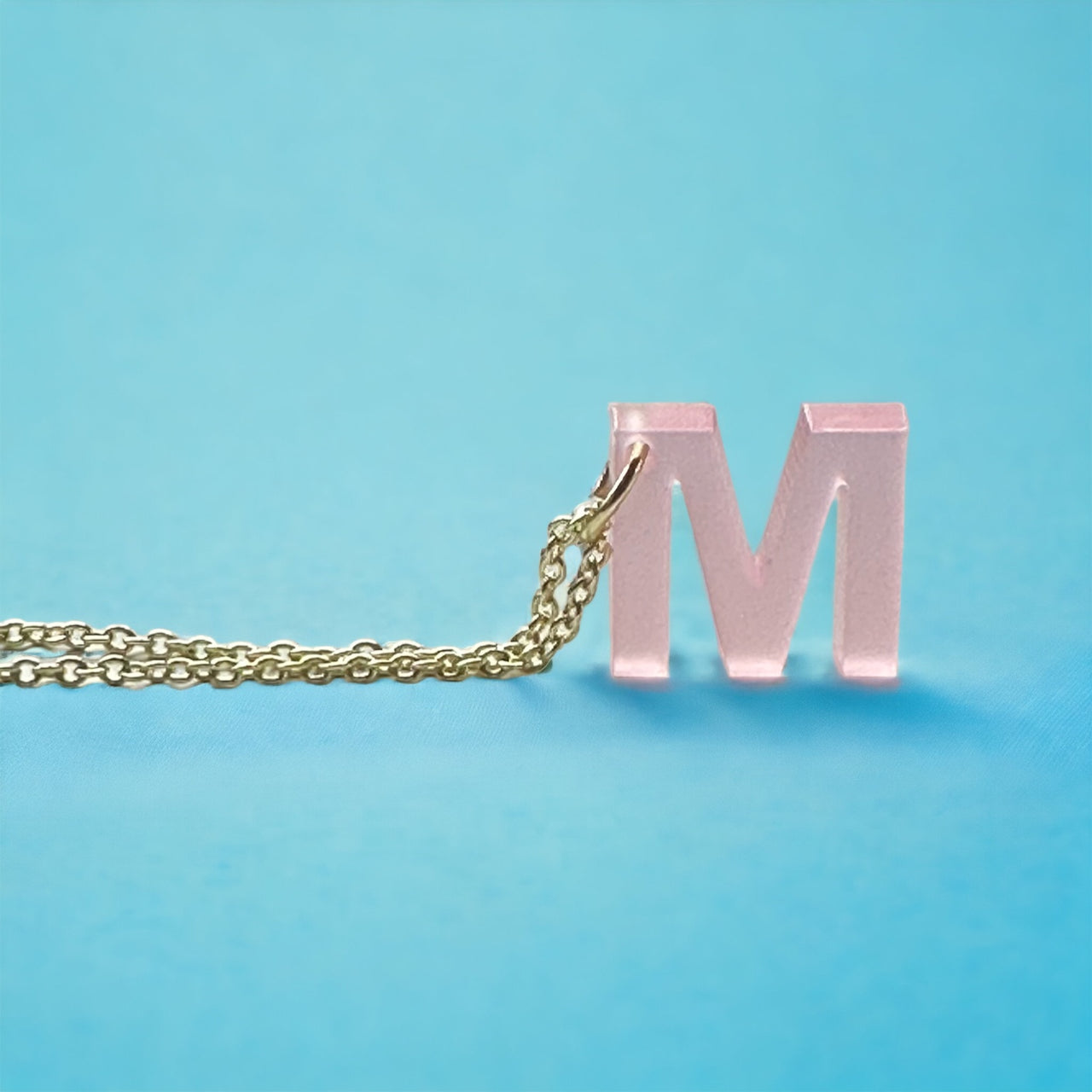 Acrylic Monogram - Frosted Light Pink
