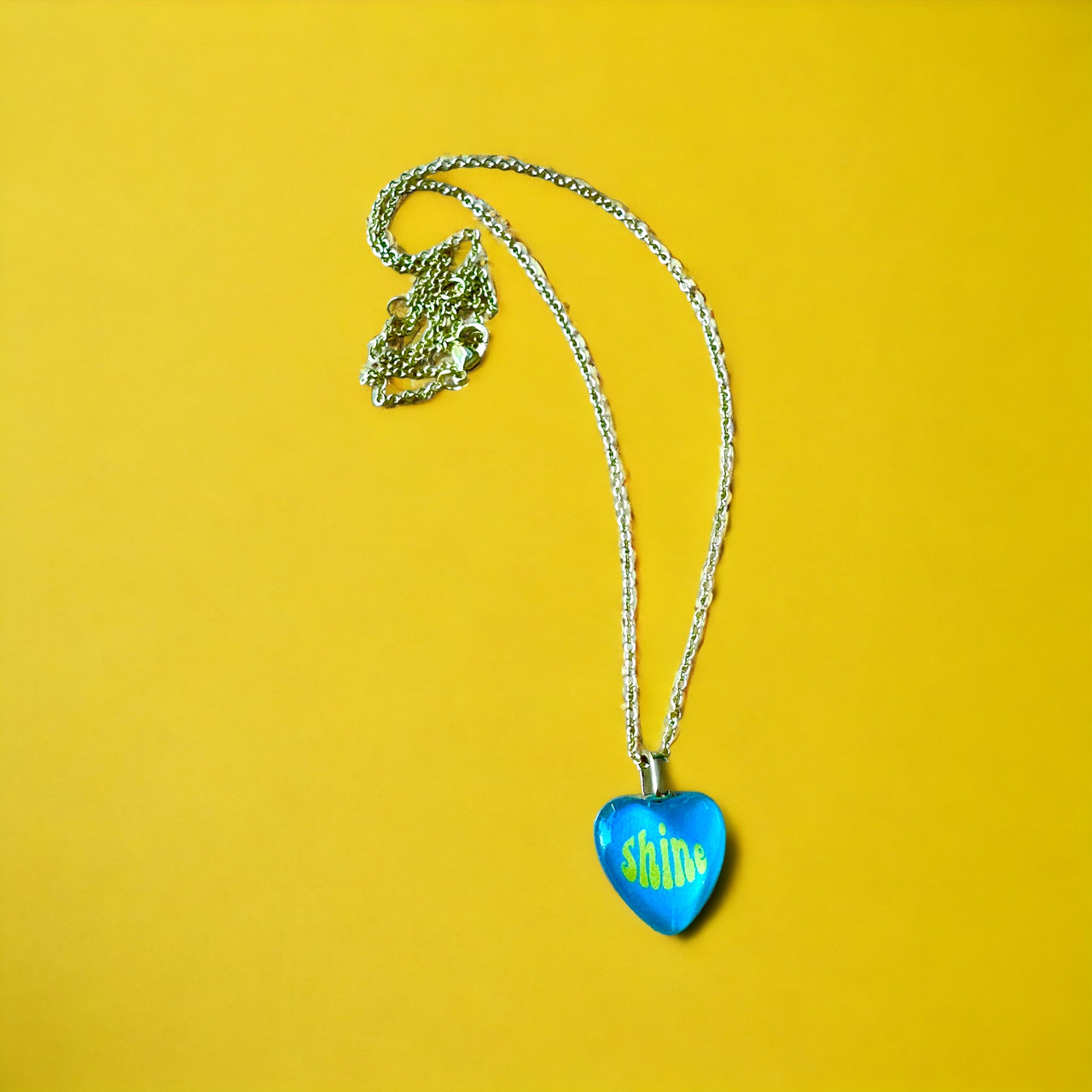 Mini Heart - Shine in teal