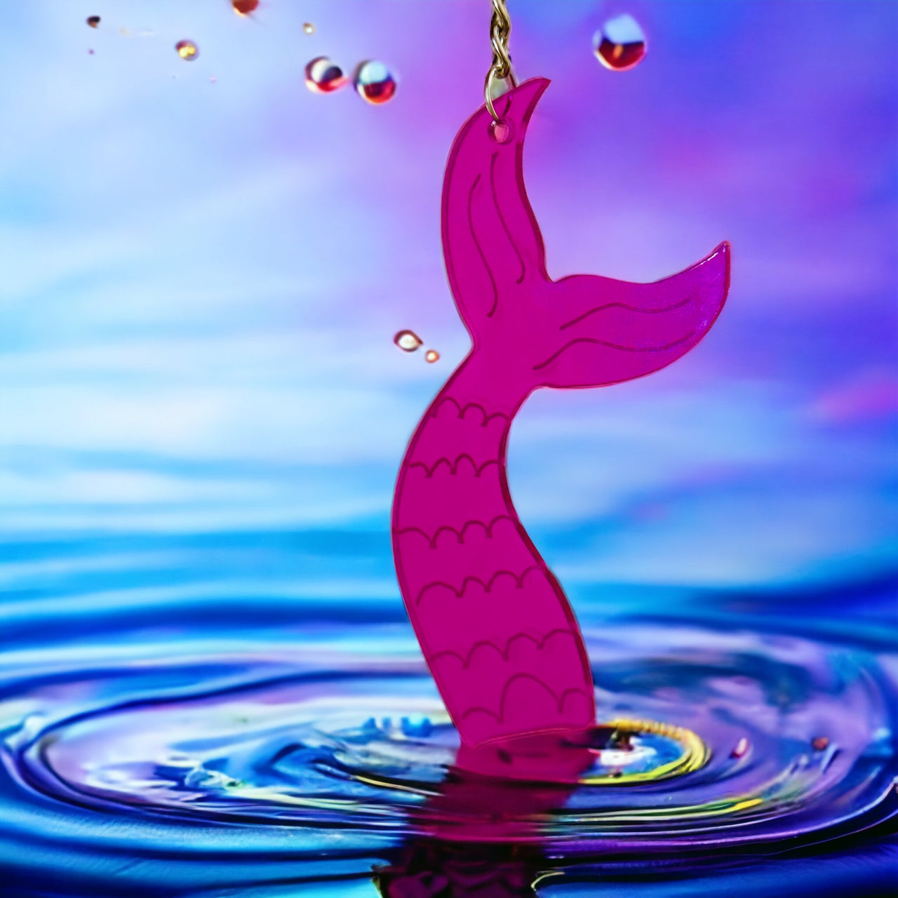 Mermaid Tail - Keychain