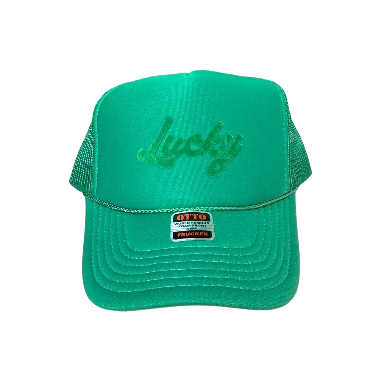 TOT Trucker - Lucky- (Green on Green)