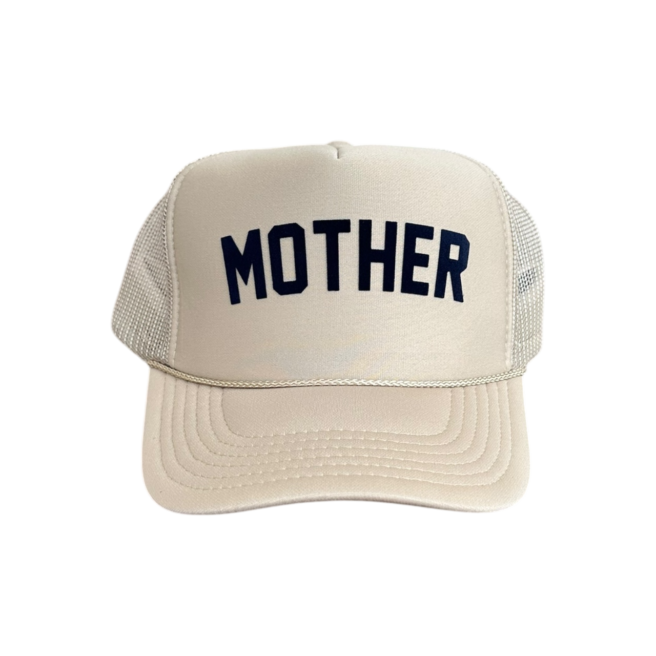 MOTHER (Black Velvet) - Khaki Trucker Hat