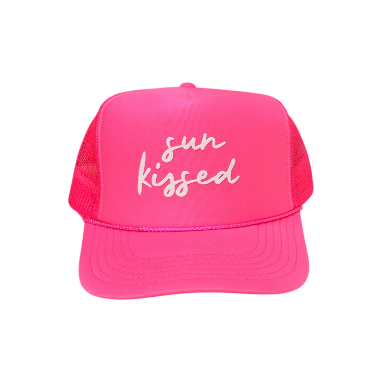 Sunkissed - Neon Pink Trucker Hat