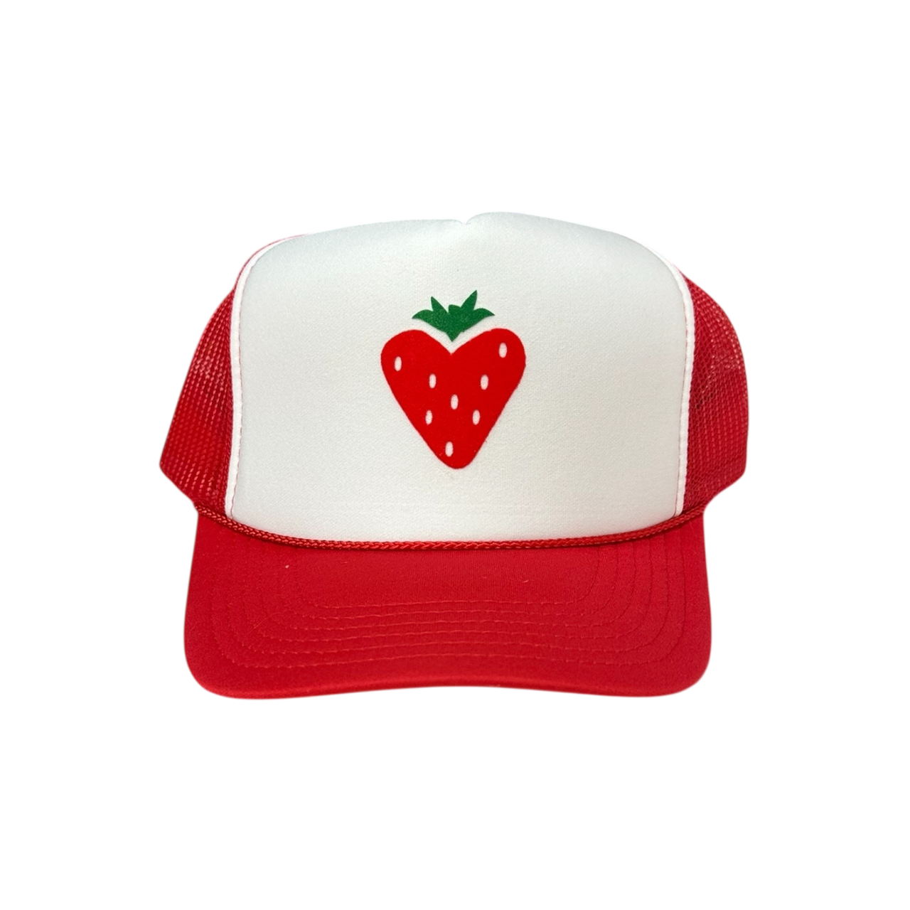 Strawberry - Red/White Trucker Hat
