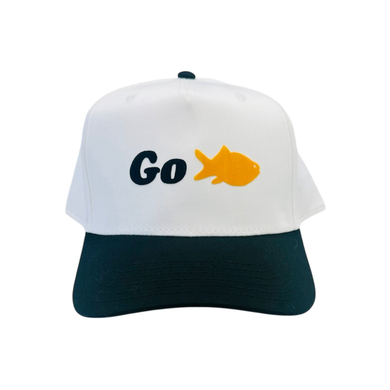 Go Fish - White/Black Classic Fit Hat