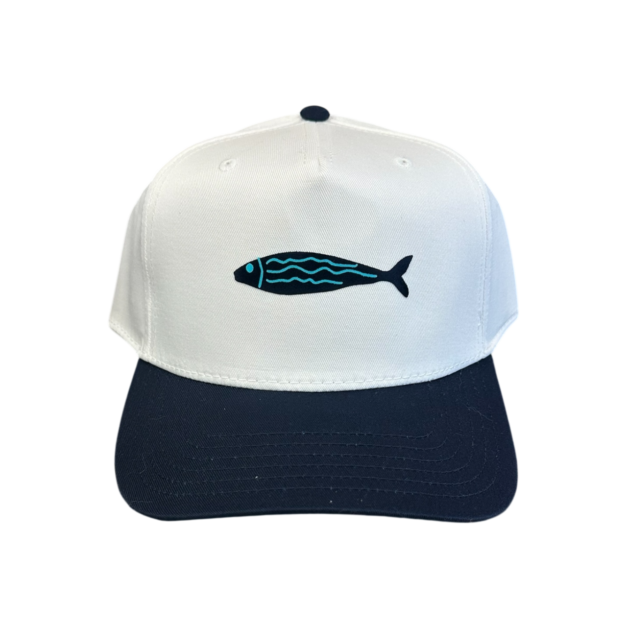 Sardine - White/Navy Classic Fit Hat