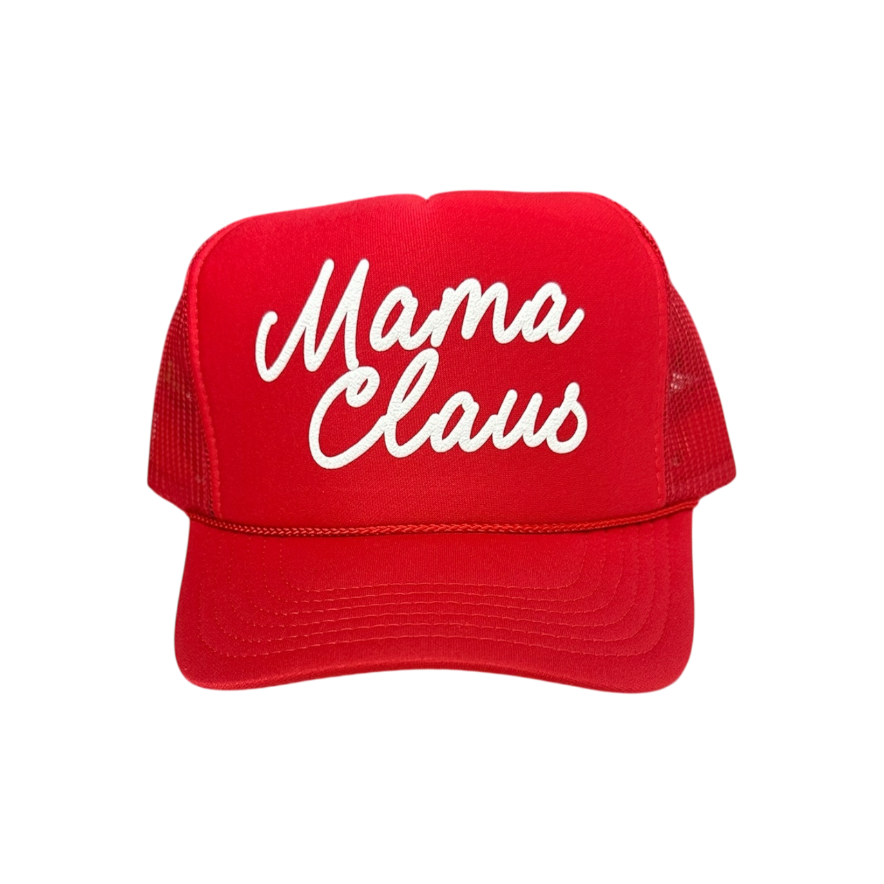 Mama Claus - Red Trucker Hat