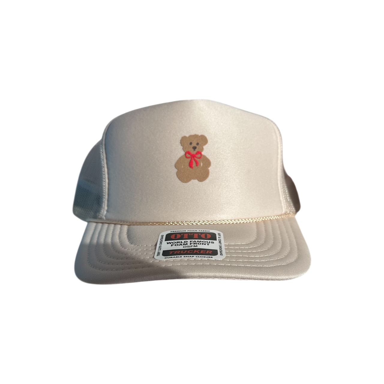 Teddy Bear - Tan Trucker Hat