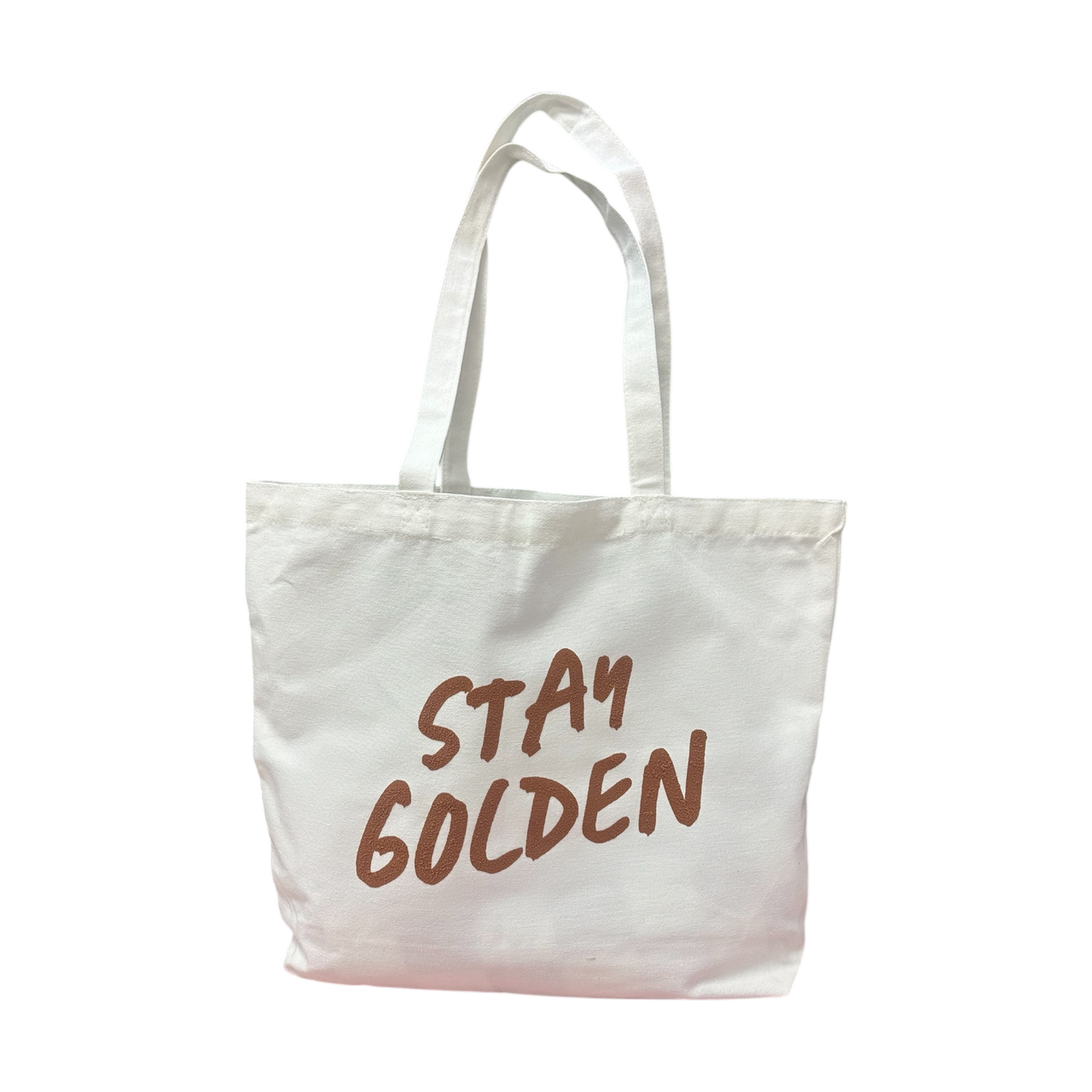 'Stay Golden' Canvas Tote
