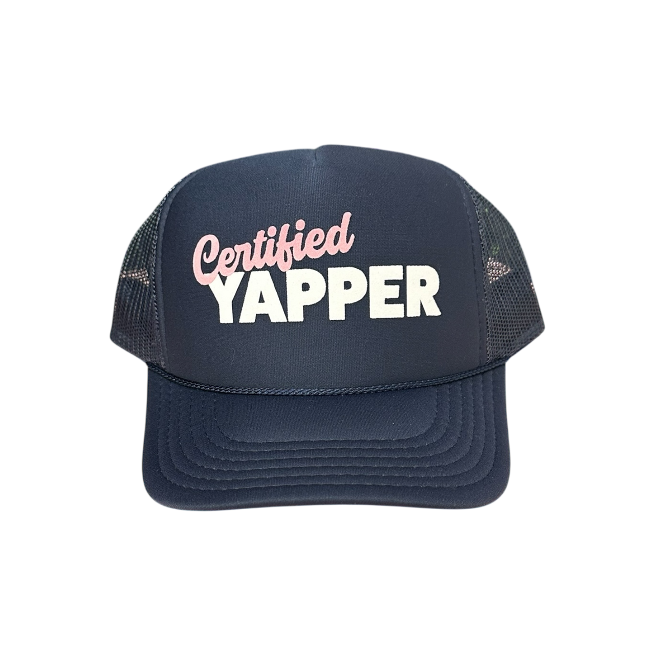 Certified Yapper - Navy Trucker Hat