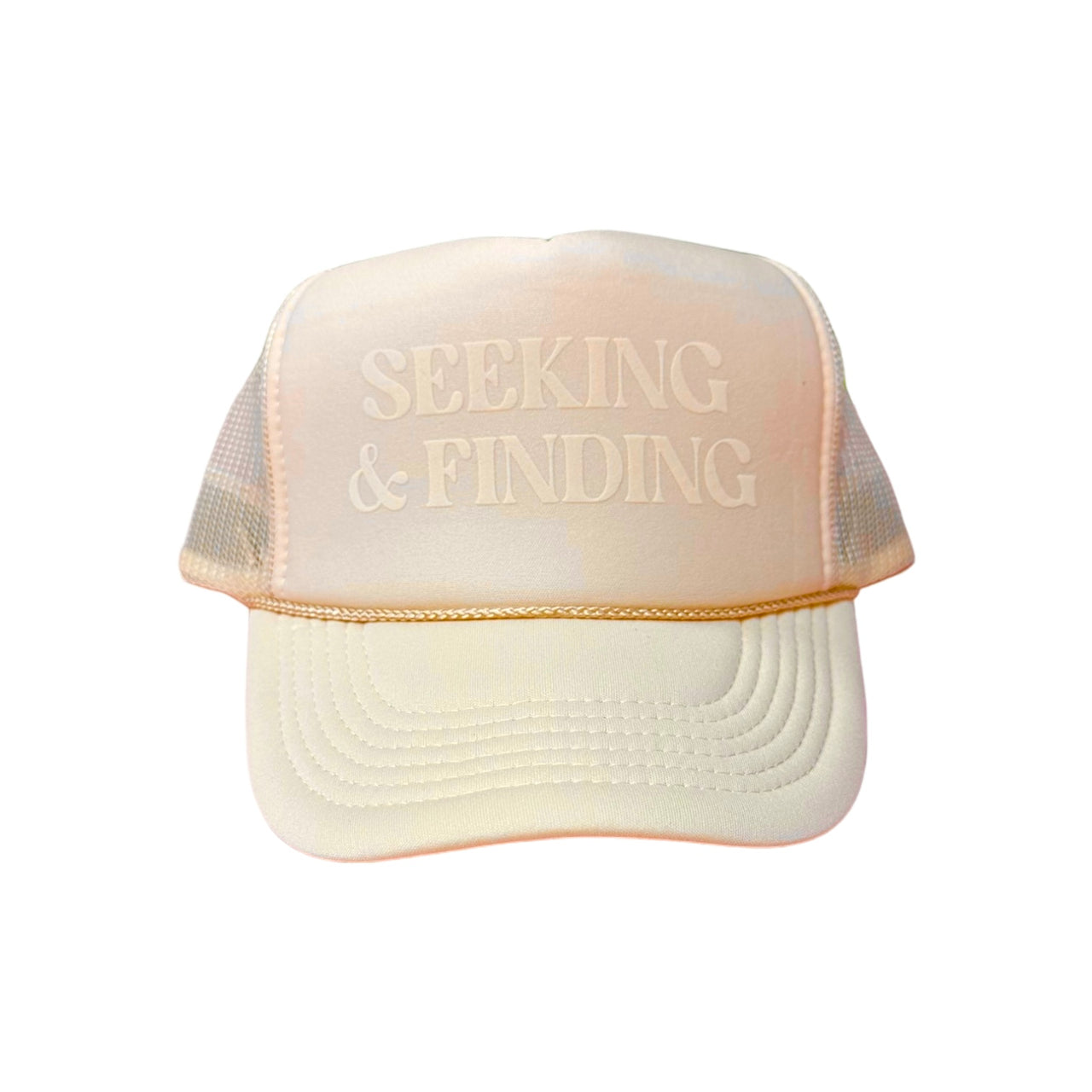 TOT Trucker - Seeking & Finding - (Tan on Tan)
