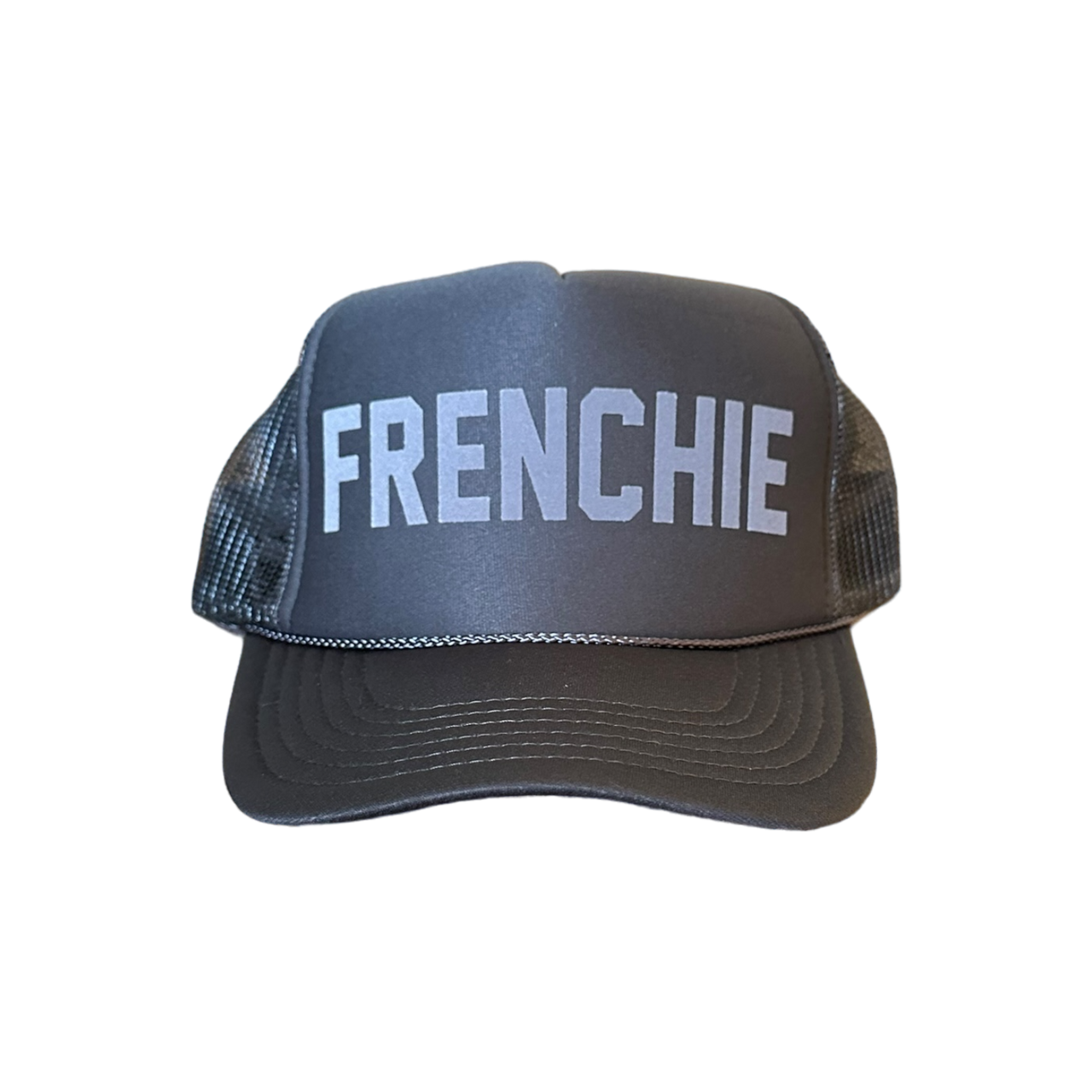 FRENCHIE (Tone on Tone) - Charcoal Gray Trucker
