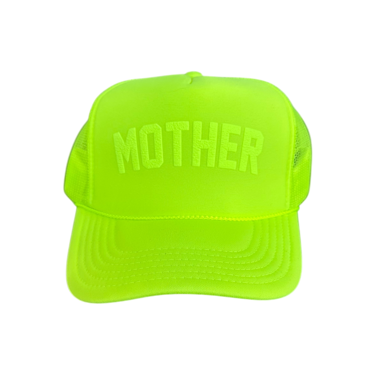 MOTHER - Tonal Neon Yellow Trucker Hat