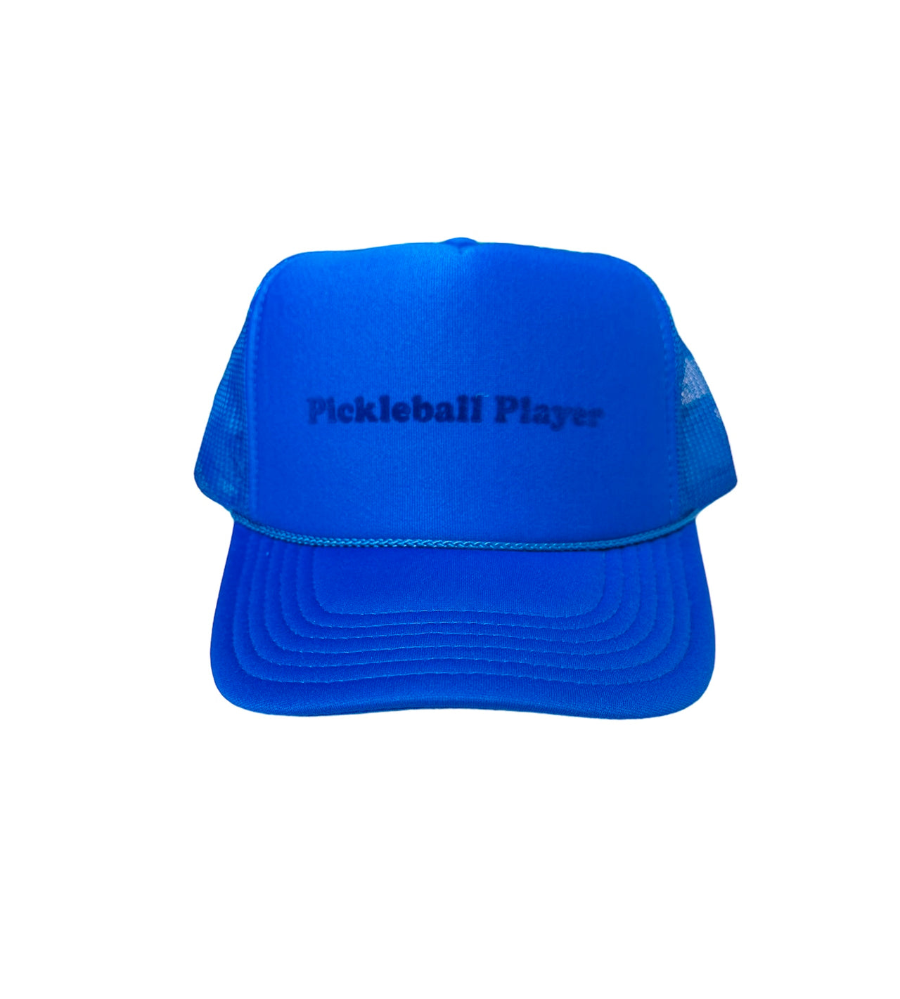 T.O.T. Trucker - Pickleball Player - (Blue on Blue)