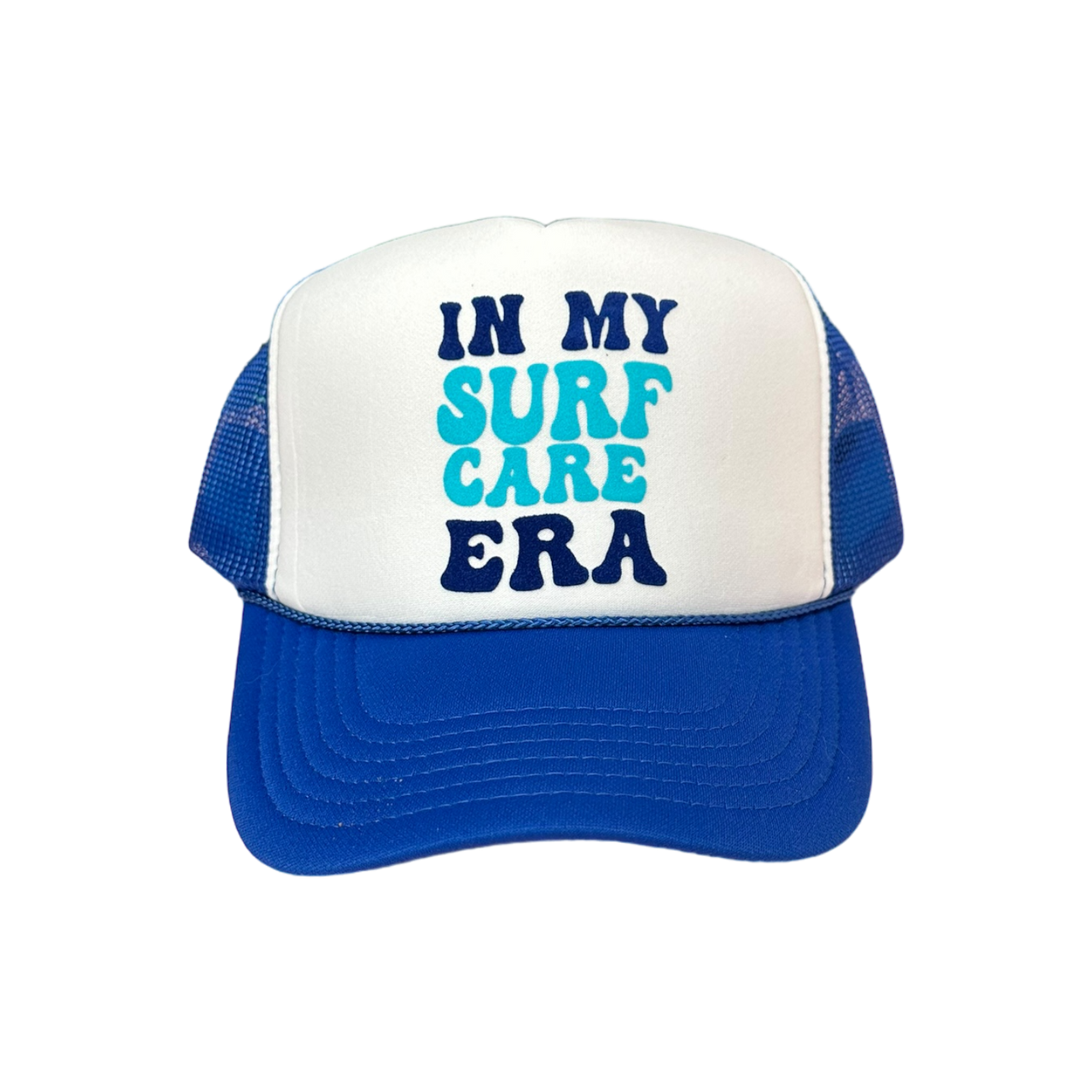 SURF CARE Trucker - White/Royal