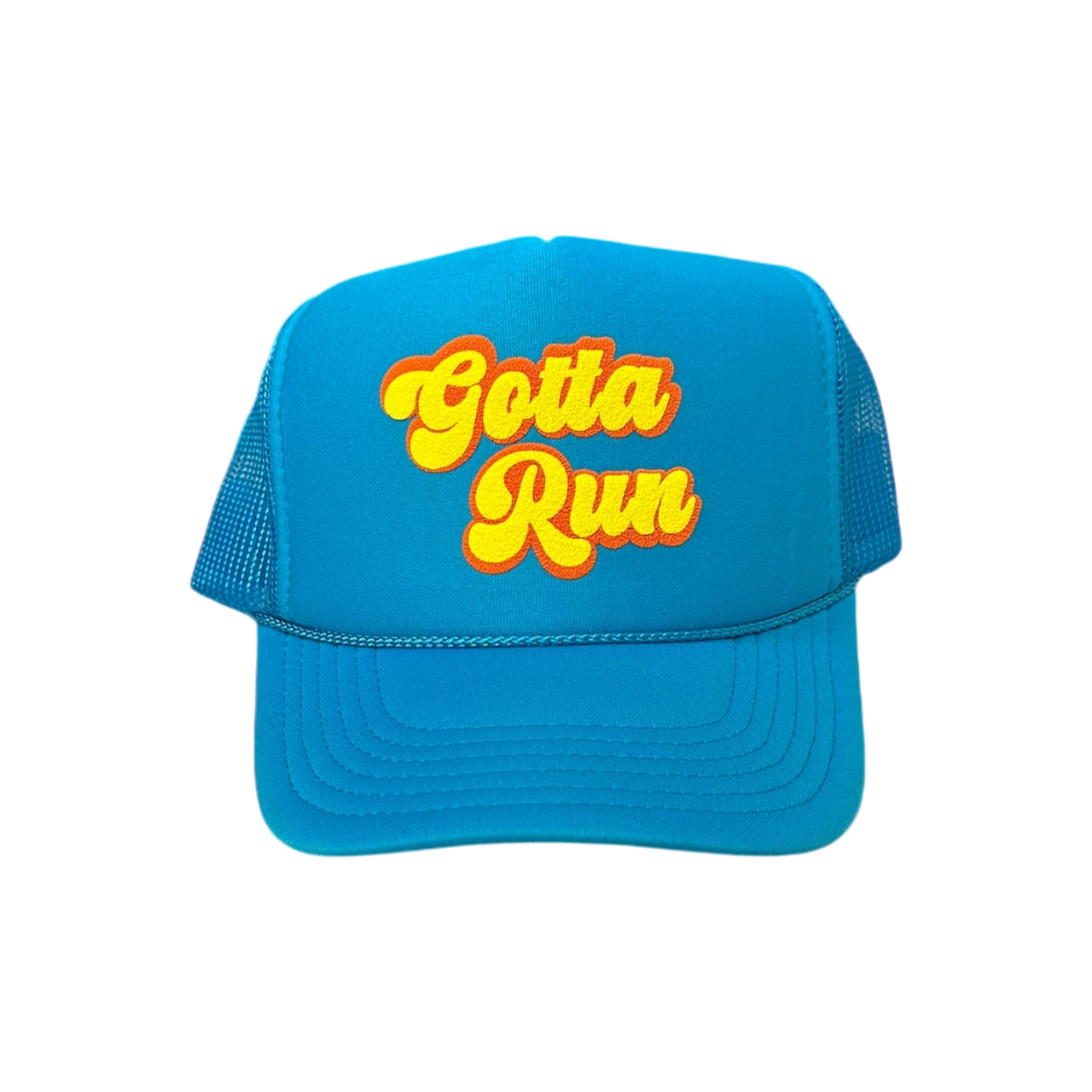 Gotta Run - Surf Blue Trucker Hat