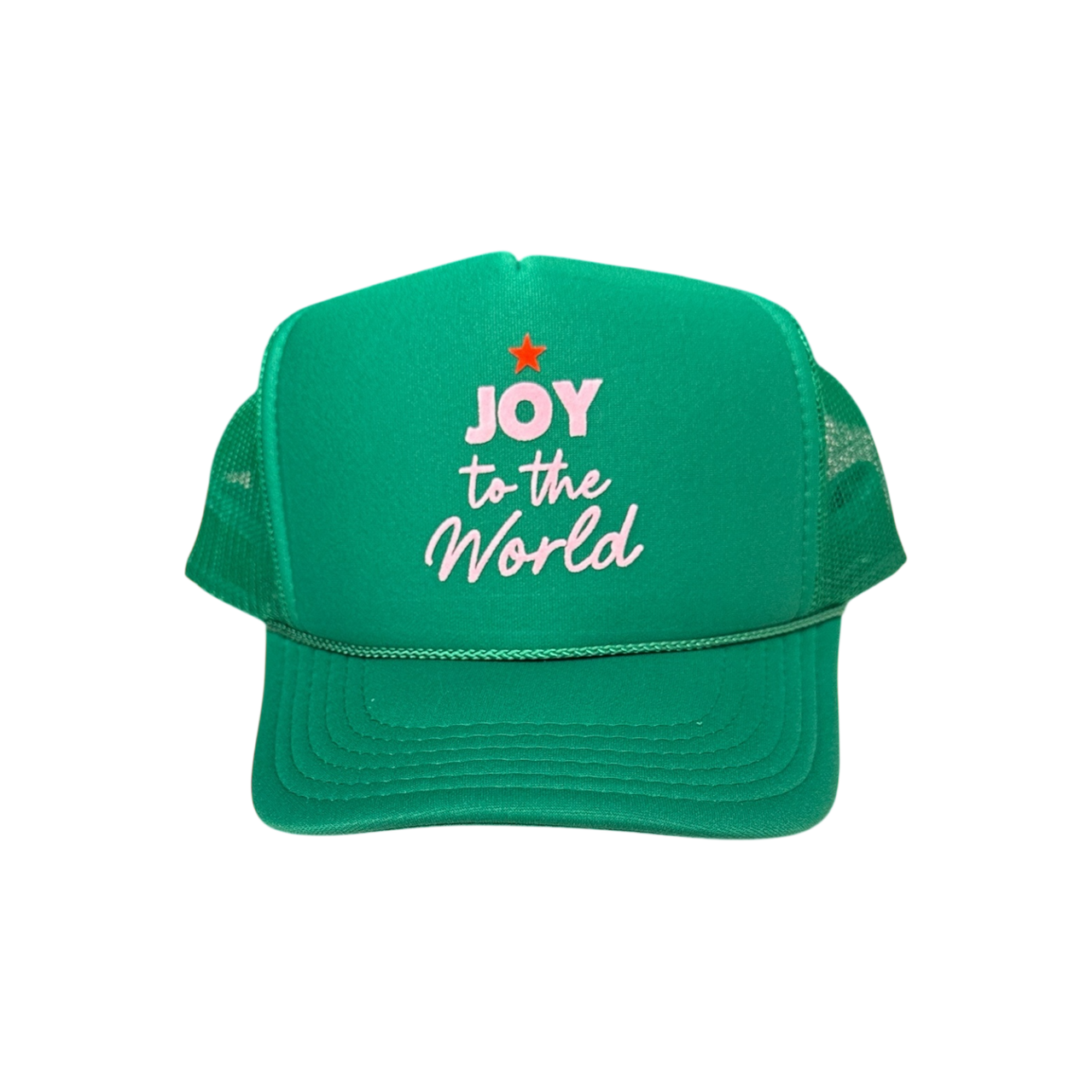 Joy to the World - Green Trucker Hat