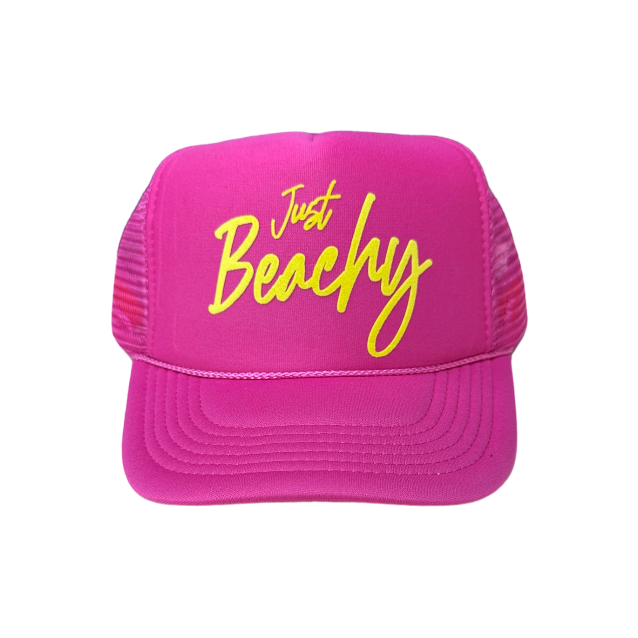 Just Beachy Trucker - Hot Pink