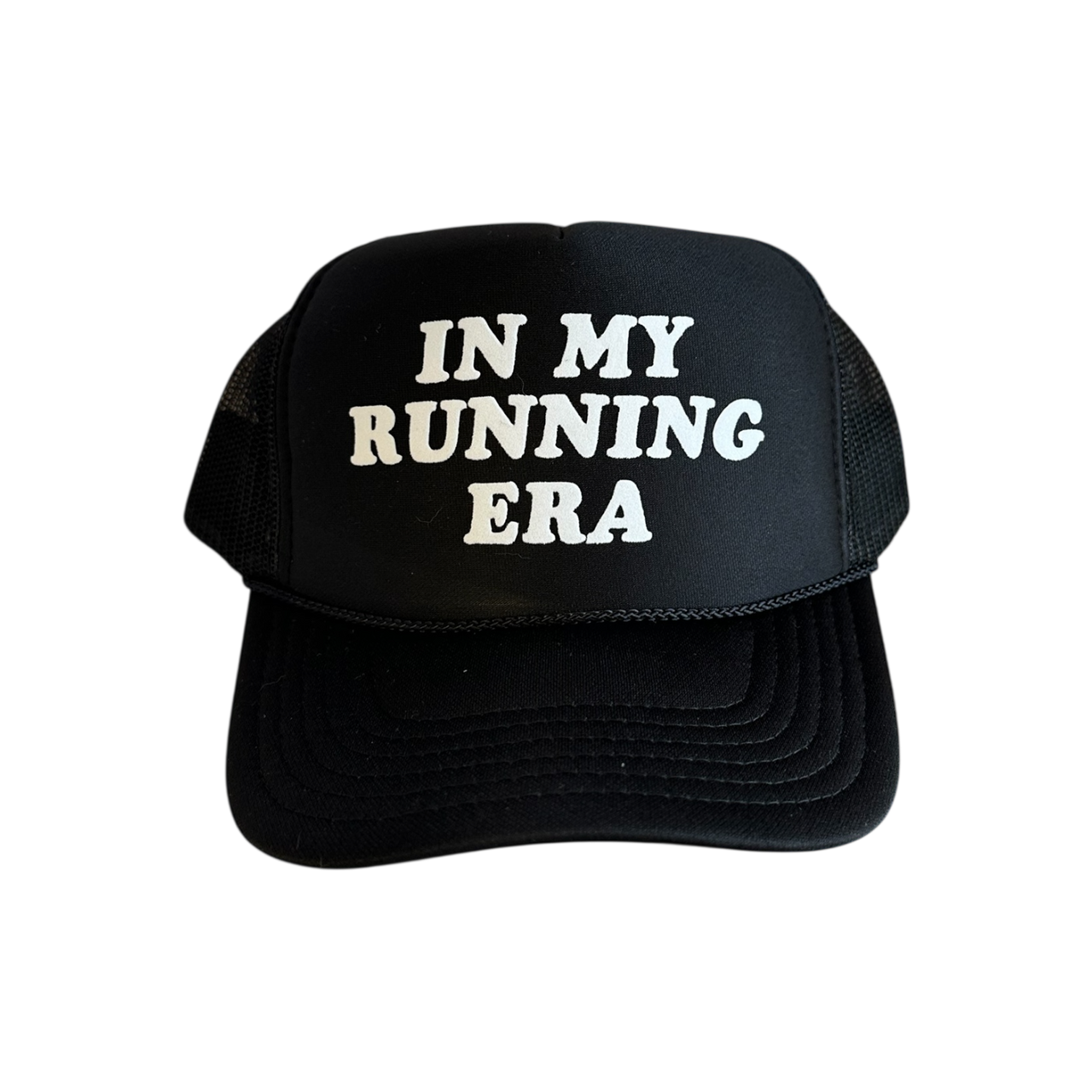 In My Running Era - Black Trucker Hat