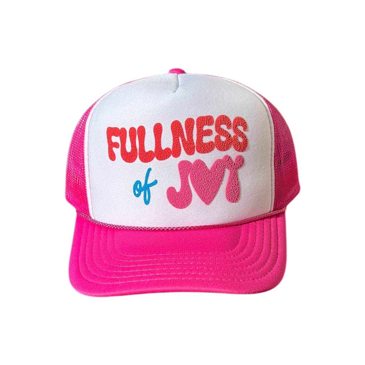 Fullness of Joy - White/Red Trucker Hat