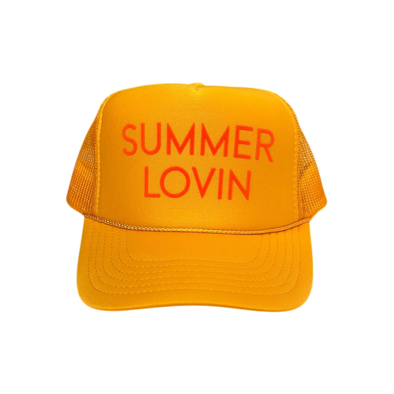 Summer Lovin' - Gold Trucker Hat