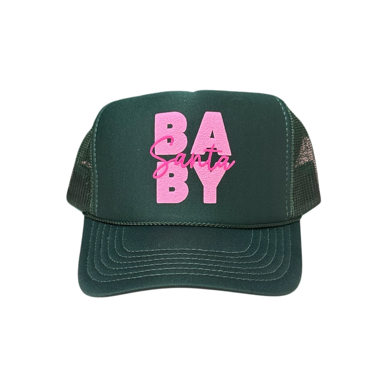 Santa baby - Dark Green Trucker Hat