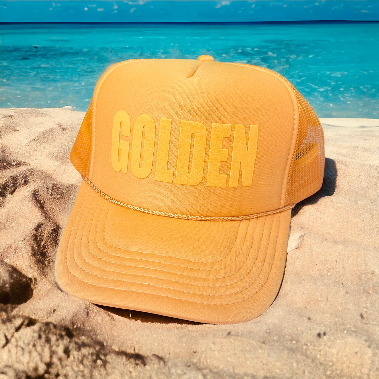 TOT Trucker - GOLDEN - (Yellow Gold on Yellow Gold)