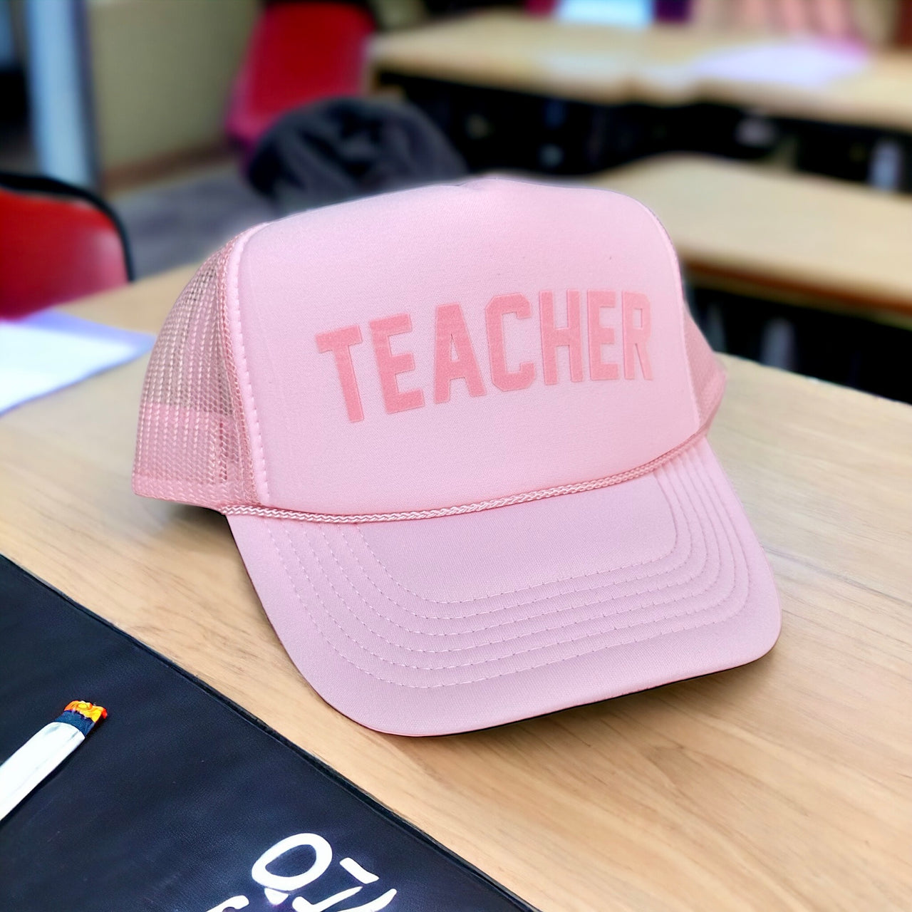 TOT Trucker - TEACHER - (L. Pink on L. Pink)