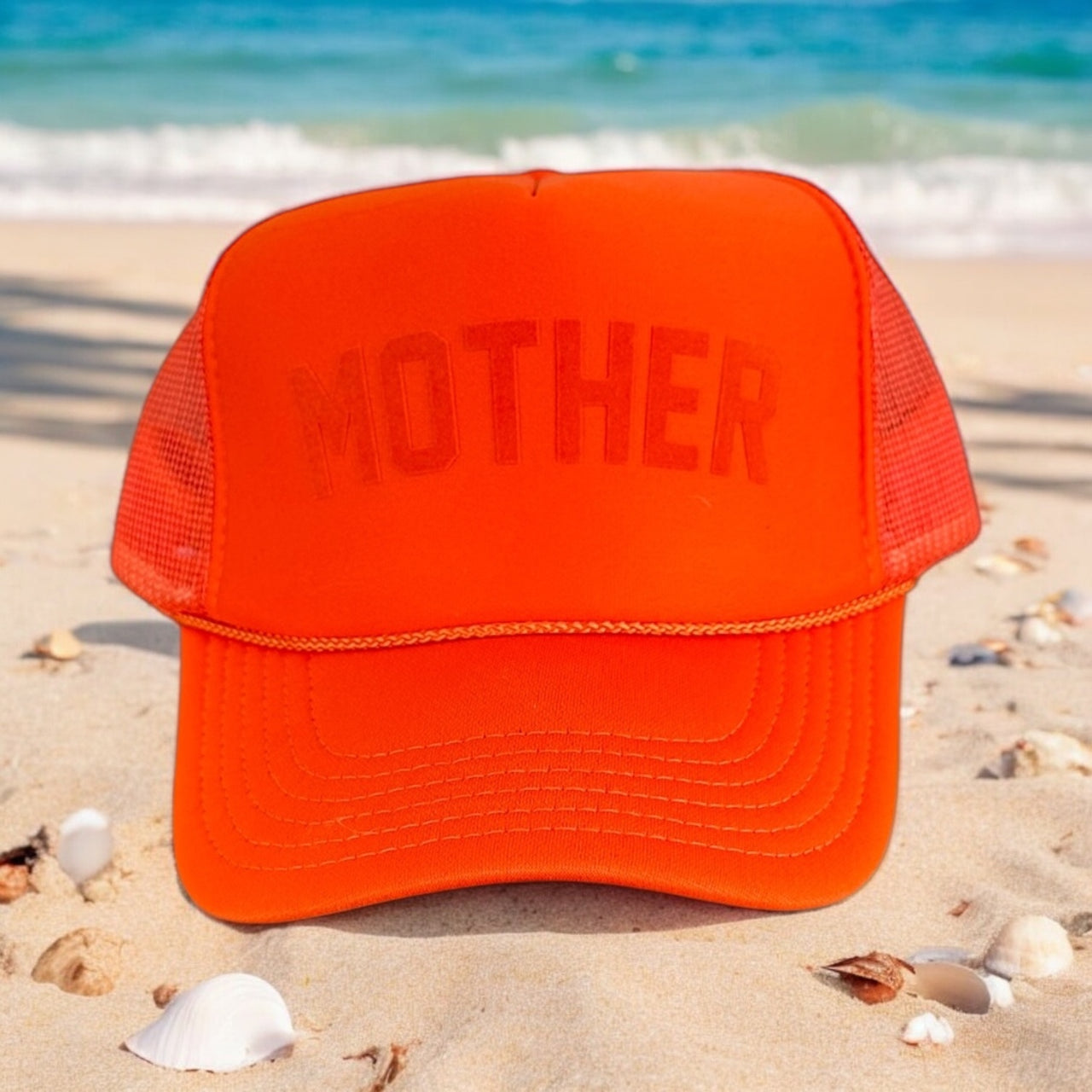 MOTHER - Tonal Orange Trucker Hat