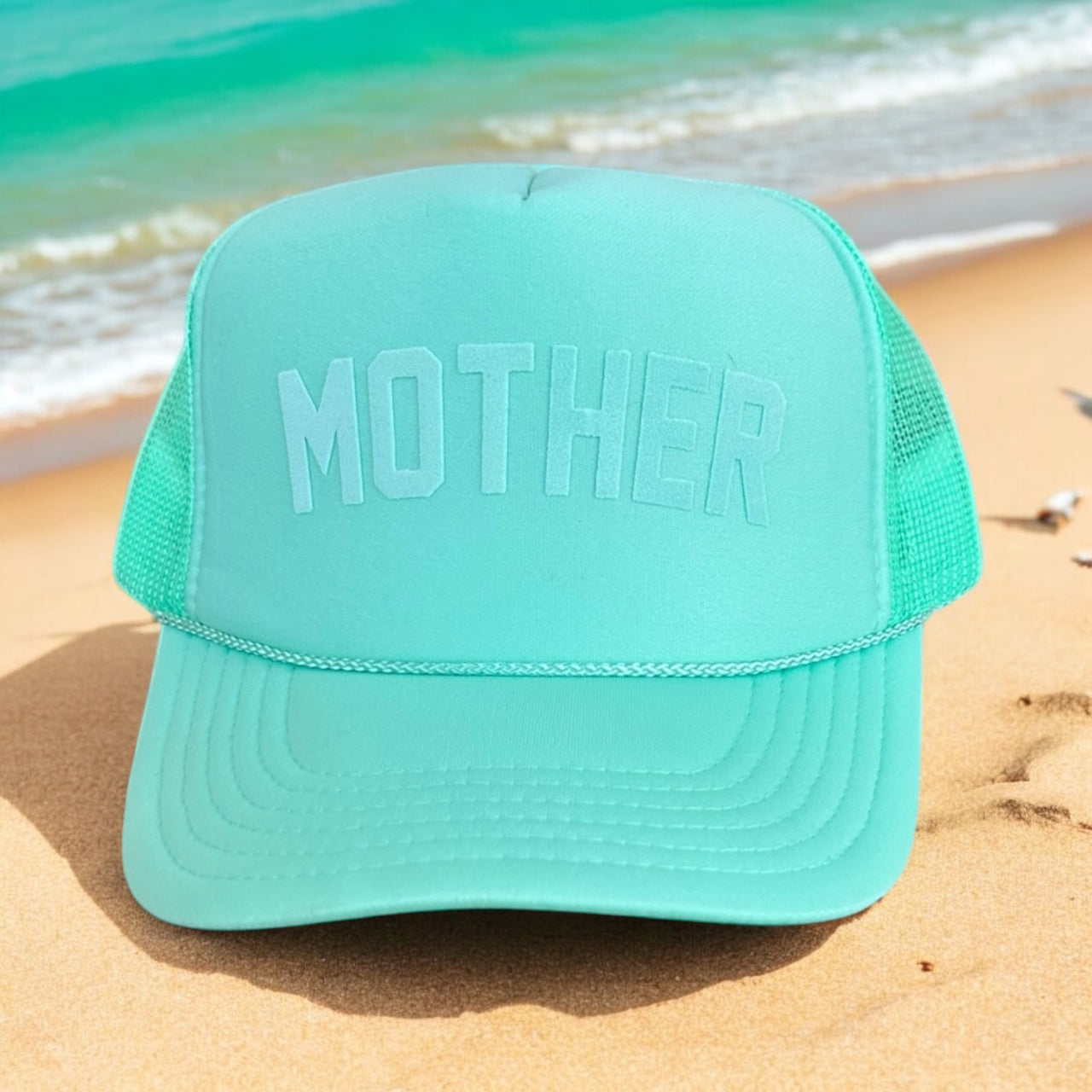 MOTHER - Tonal Mint Trucker Hat