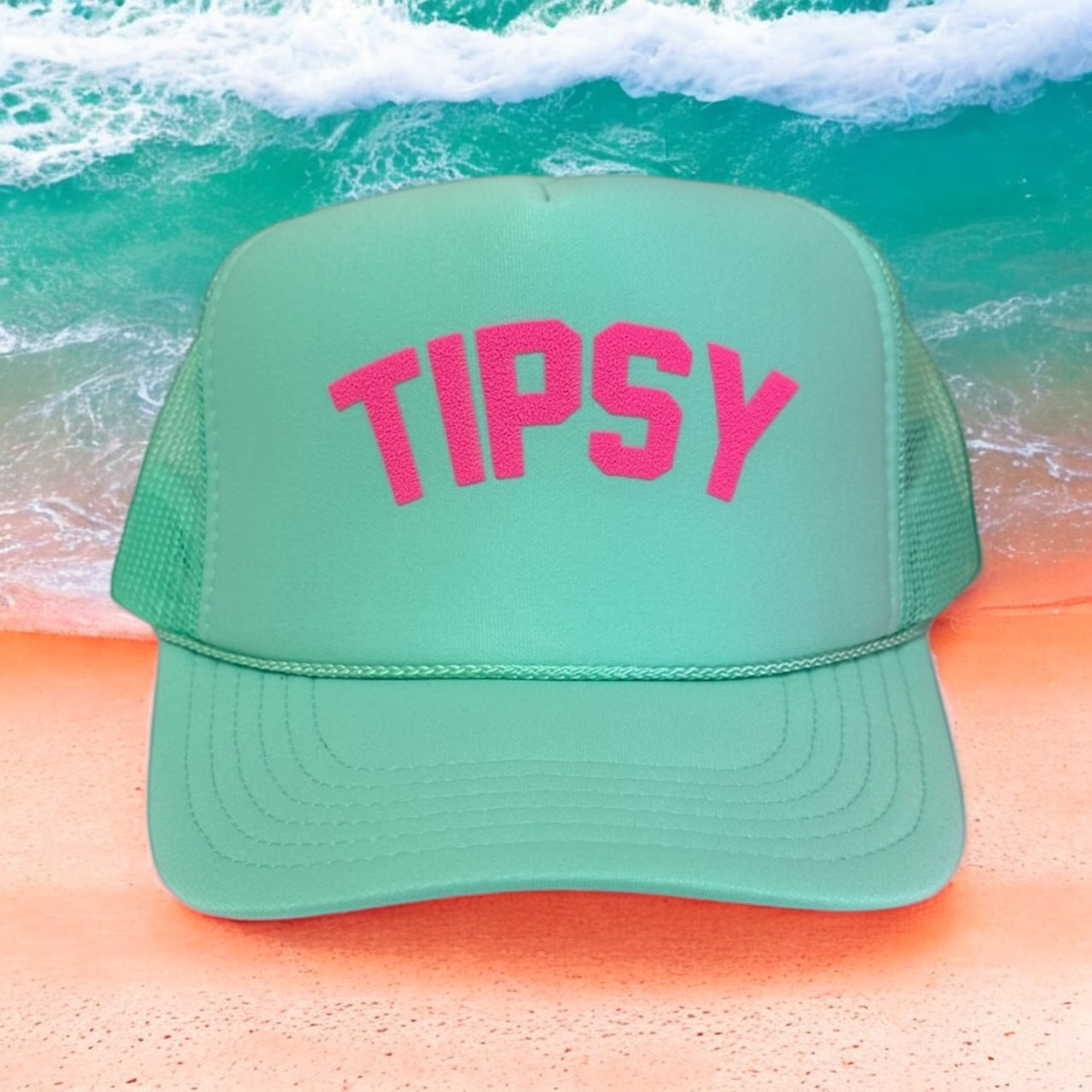 TIPSY - Mint Trucker Hat