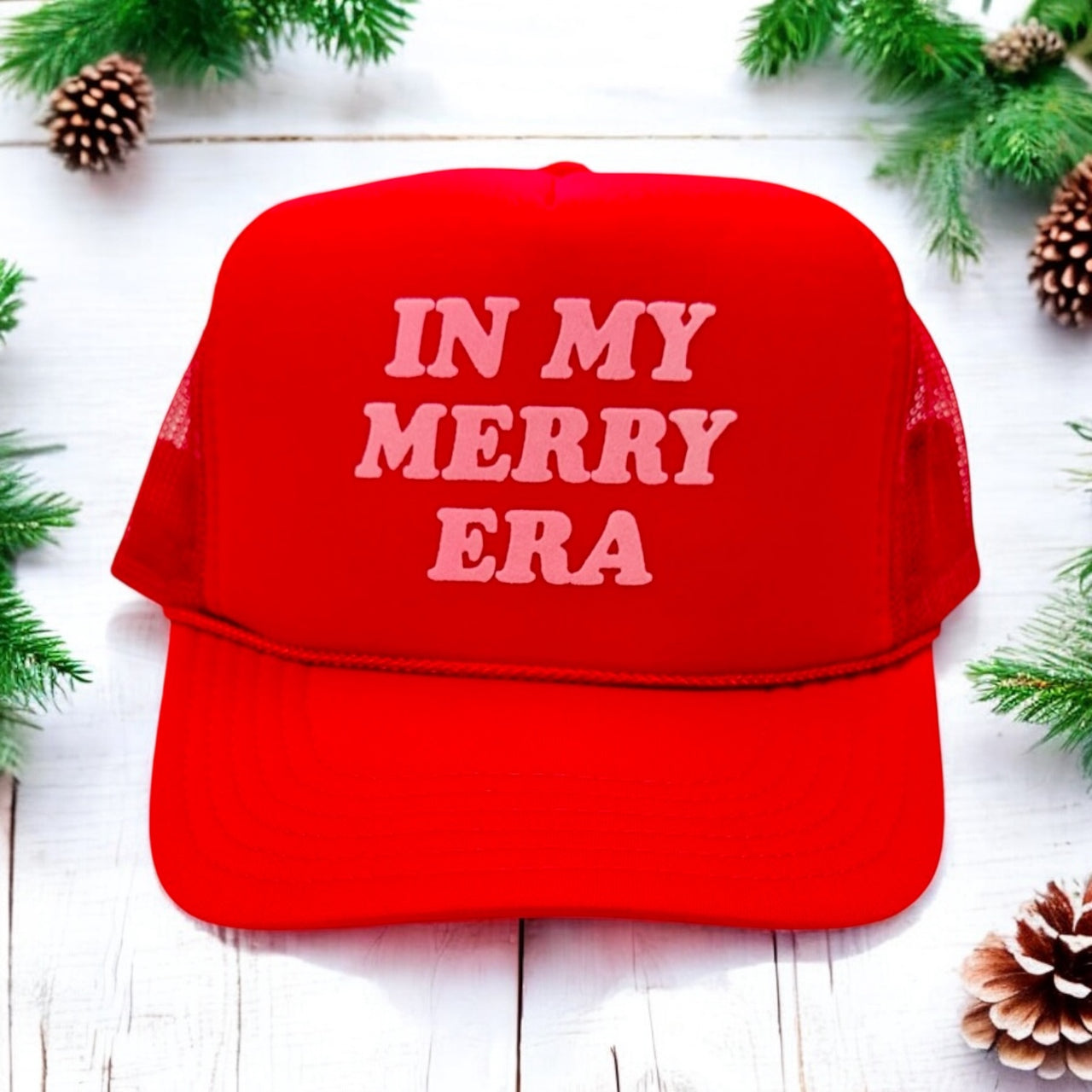 In My Merry Era - Red Trucker Hat
