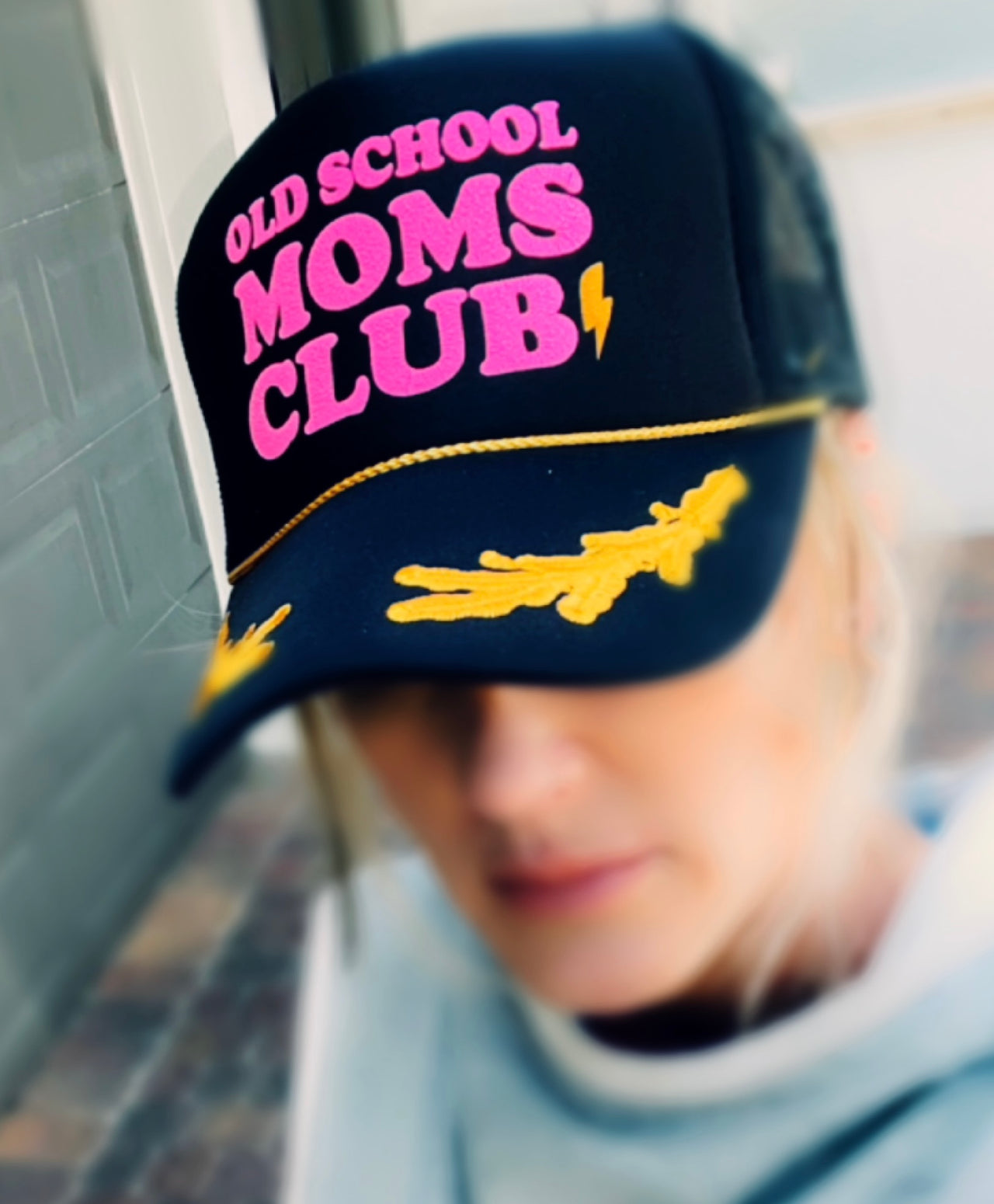 Old School Moms Club- Puffy Trucker