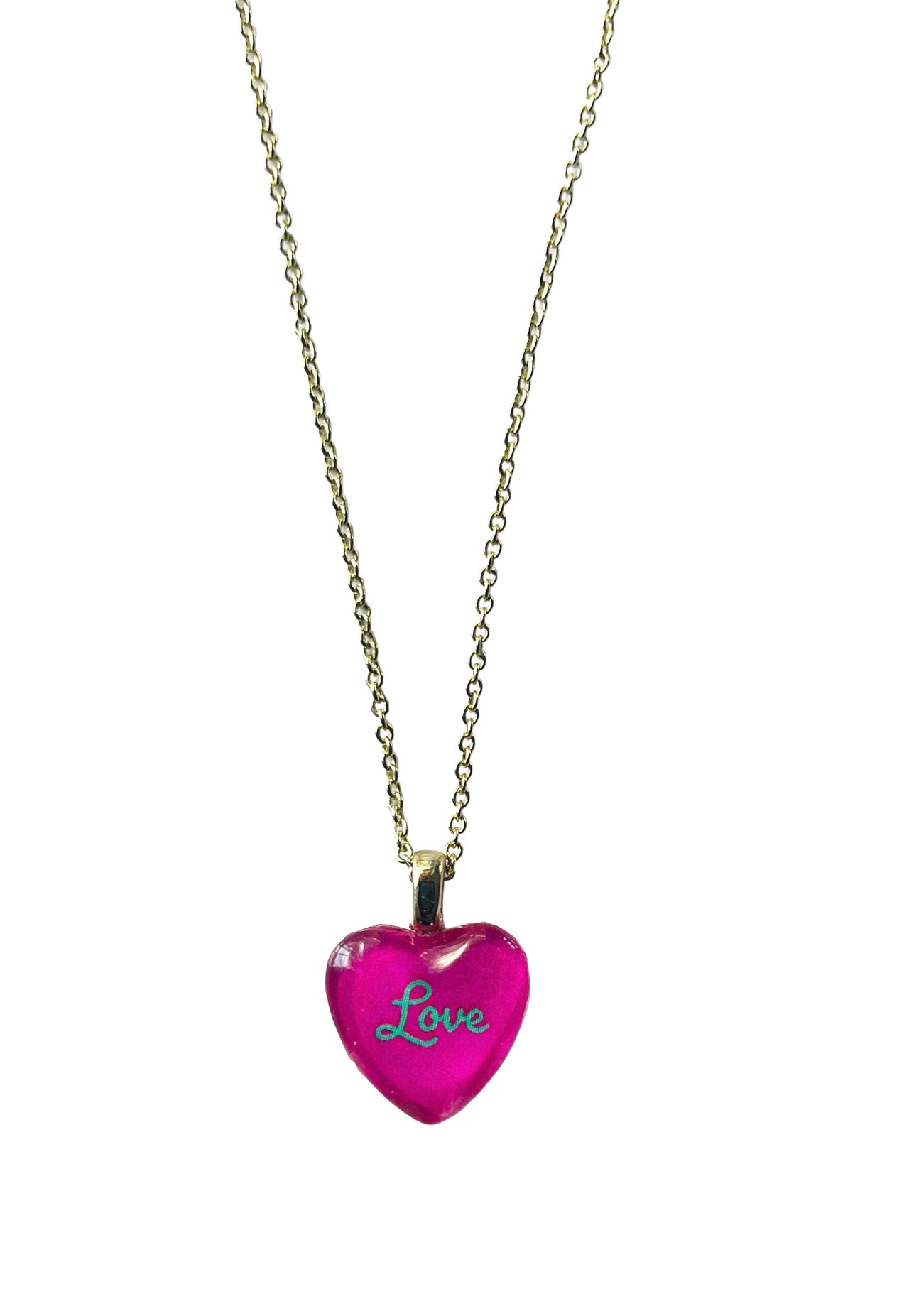 Love Mini Heart - Hot Pink