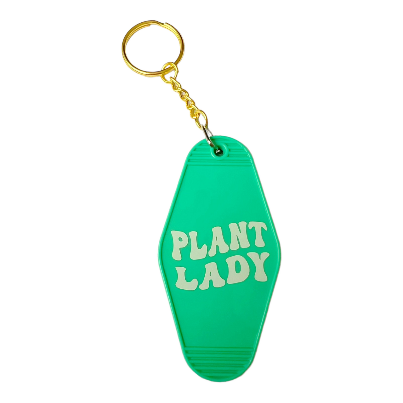 Plant Lady Motel Keychain
