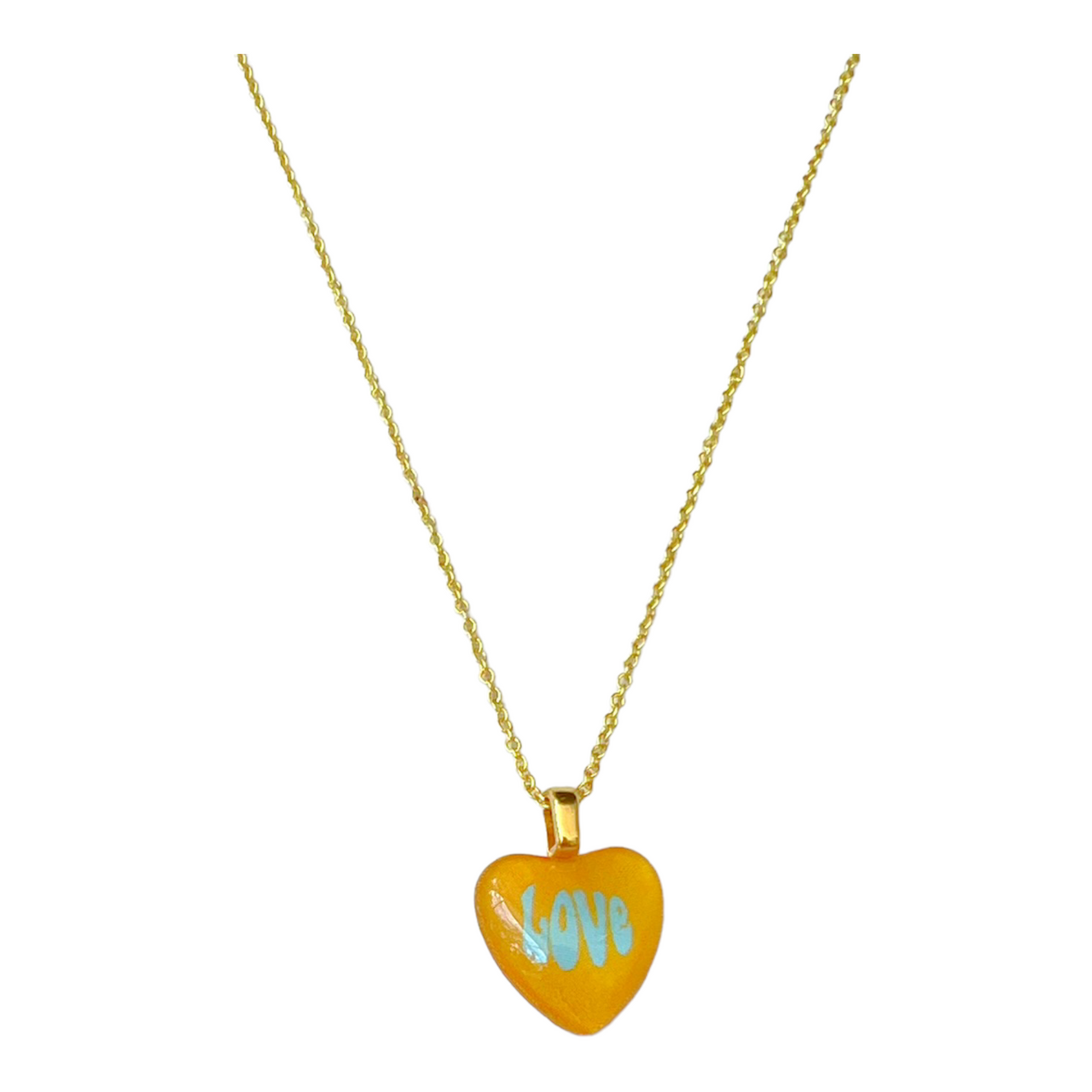 Mini Heart - Love in Gold