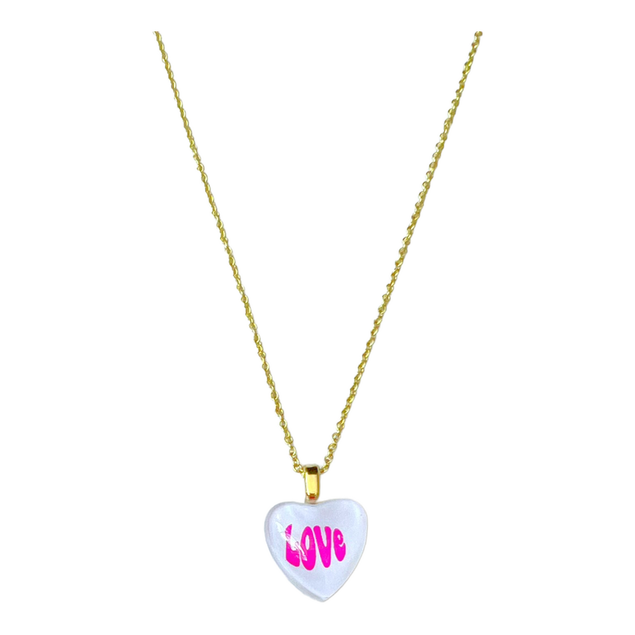 Mini Heart - Love in White